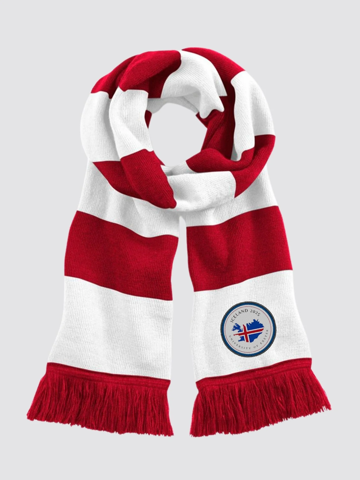 Iceland 2025 Striped Scarf - Image 3