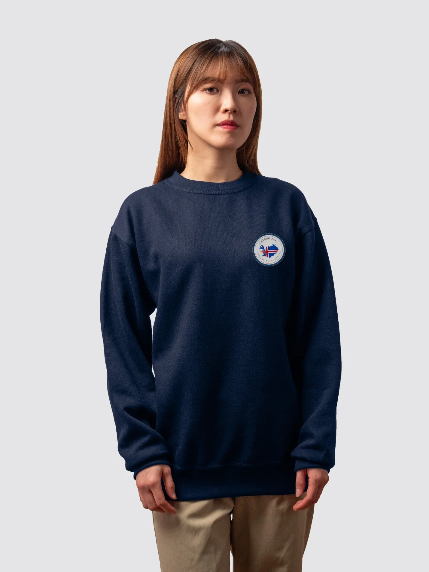Iceland 2025 Unisex Heavyweight Sweatshirt - Image 3