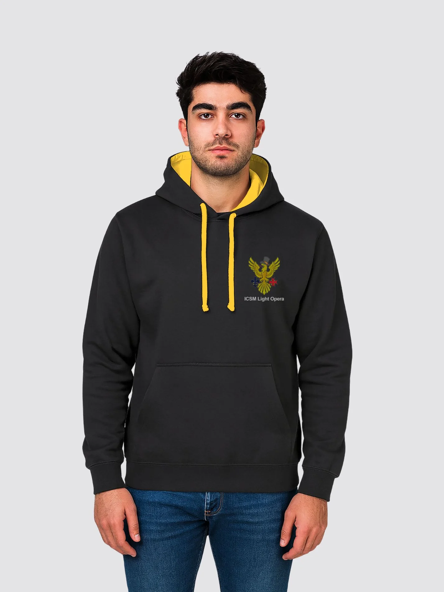 ICSM Light Opera Contrast Hoodie - Image 4