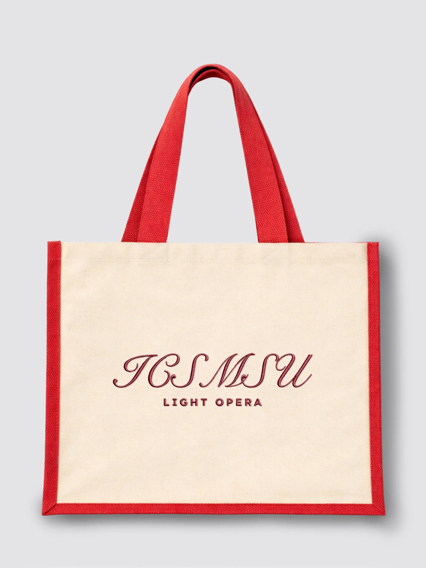 ICSM Light Opera Heritage Jute Canvas Shopper - Image 4