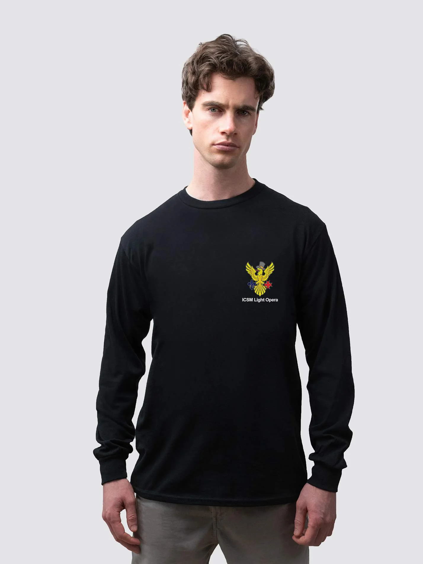 ICSM Light Opera Unisex Cotton Long Sleeve T-Shirt