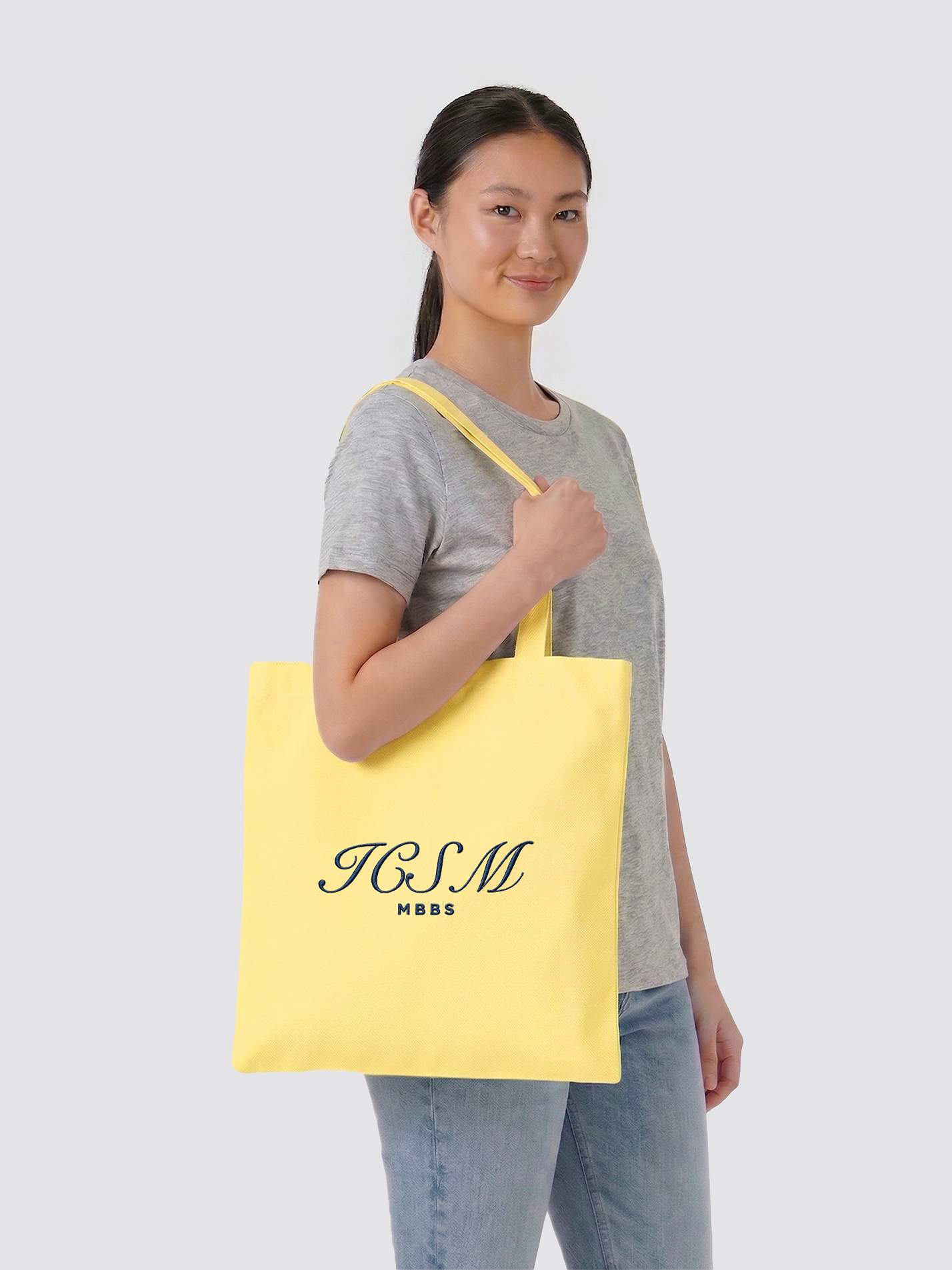ICSM MBBS Heritage Cotton Tote Bag - Image 2