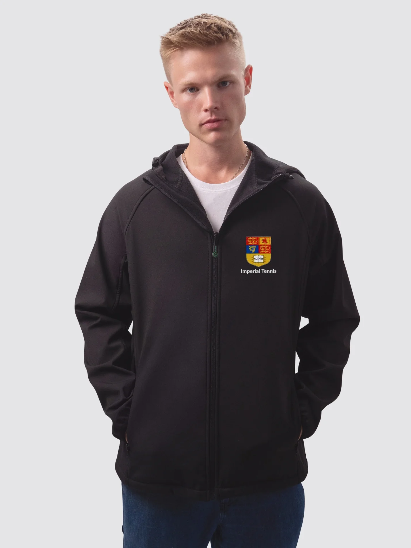Imperial Tennis Men’s Hooded Soft Shell Jacket