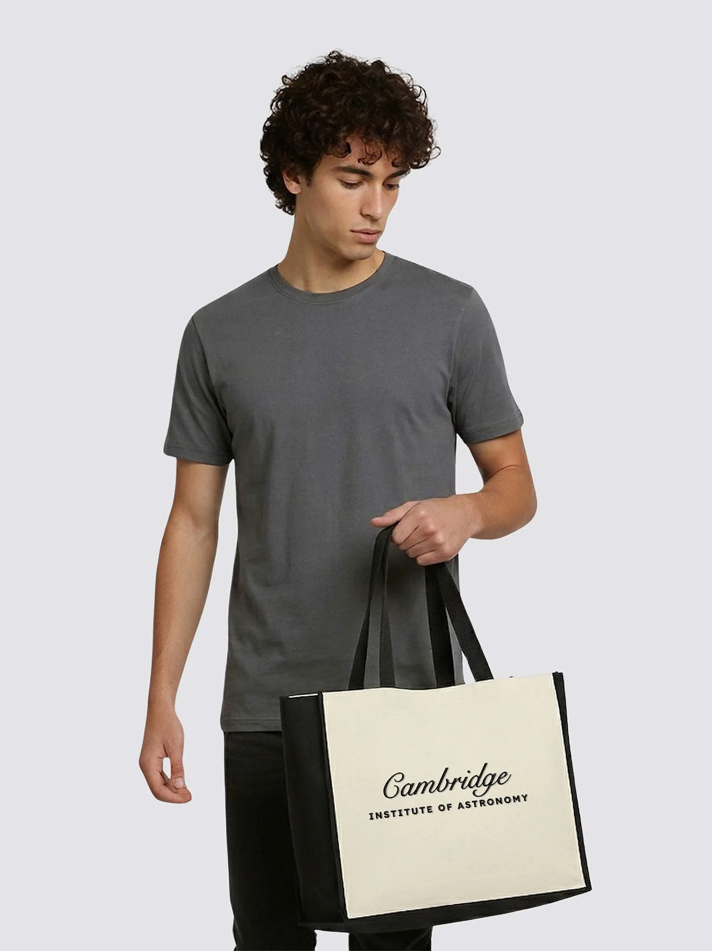 Institute of Astronomy Heritage Jute Canvas Shopper - Image 2