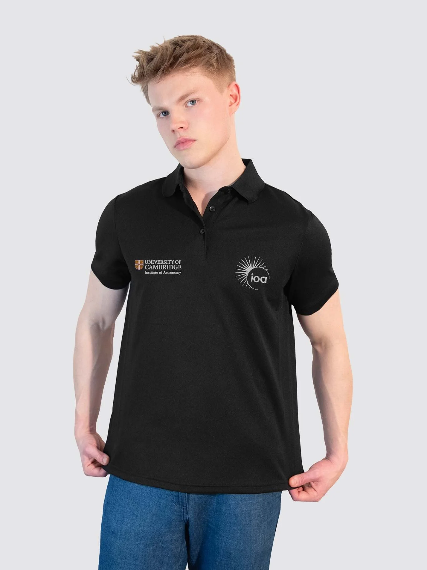 Institute of Astronomy Sustainable Men's Polo Shirt