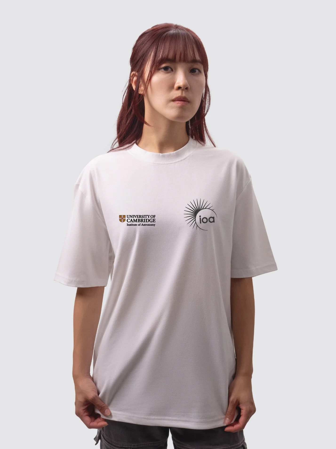 Institute of Astronomy Unisex Heavy Oversized T-Shirt - Image 5