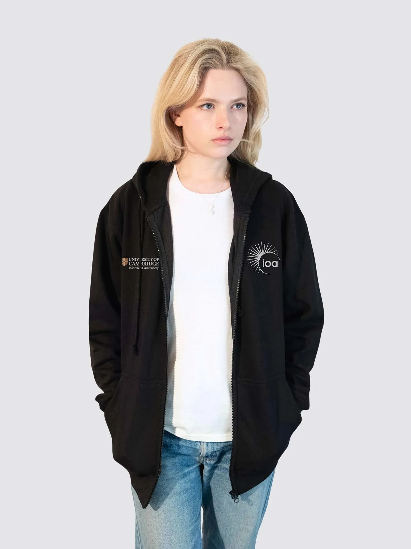 Institute of Astronomy Zip-Up Unisex Hoodie