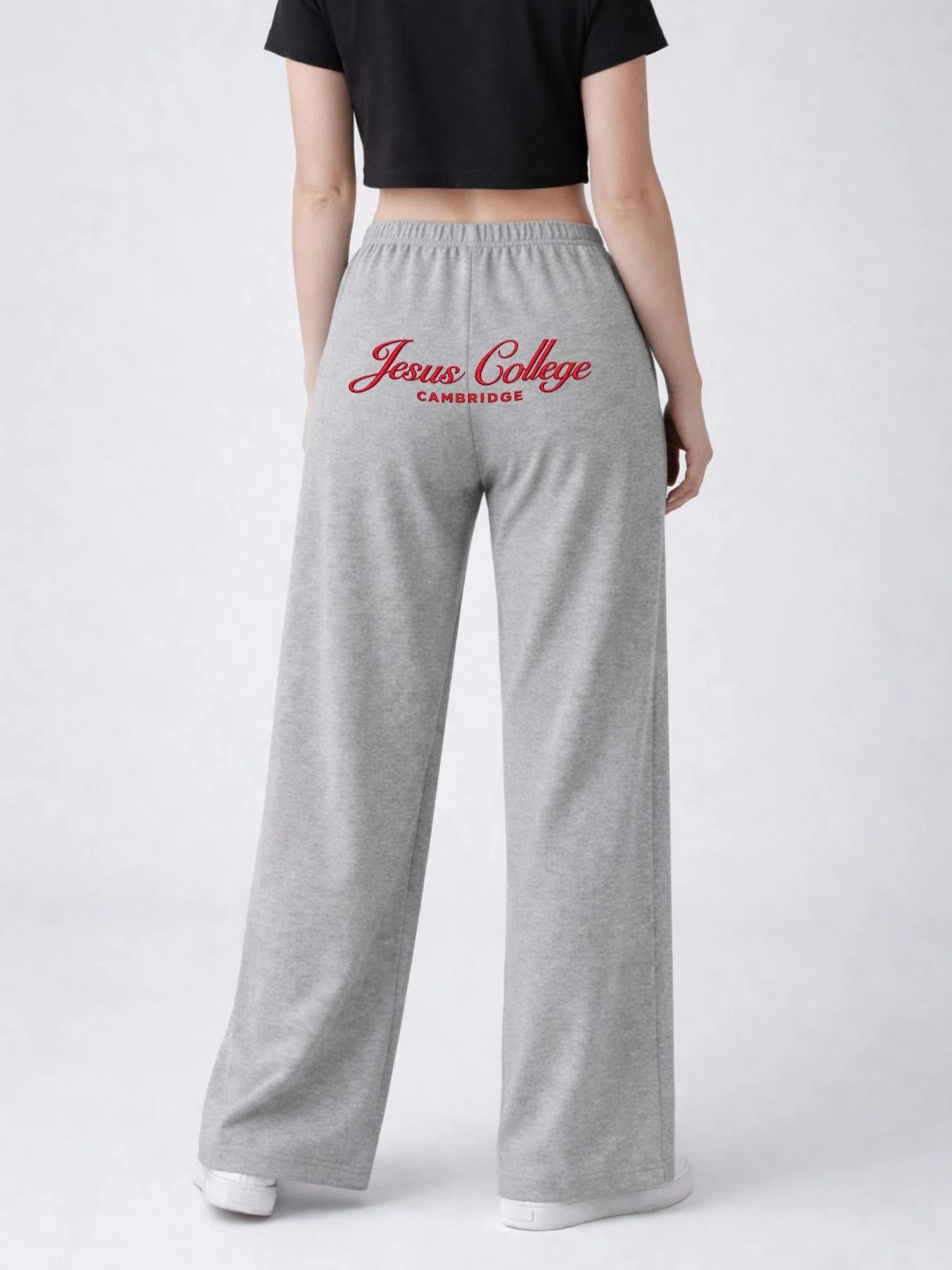 Jesus College Cambridge JCR Heritage Ladies Wide Leg Jogger - Image 2