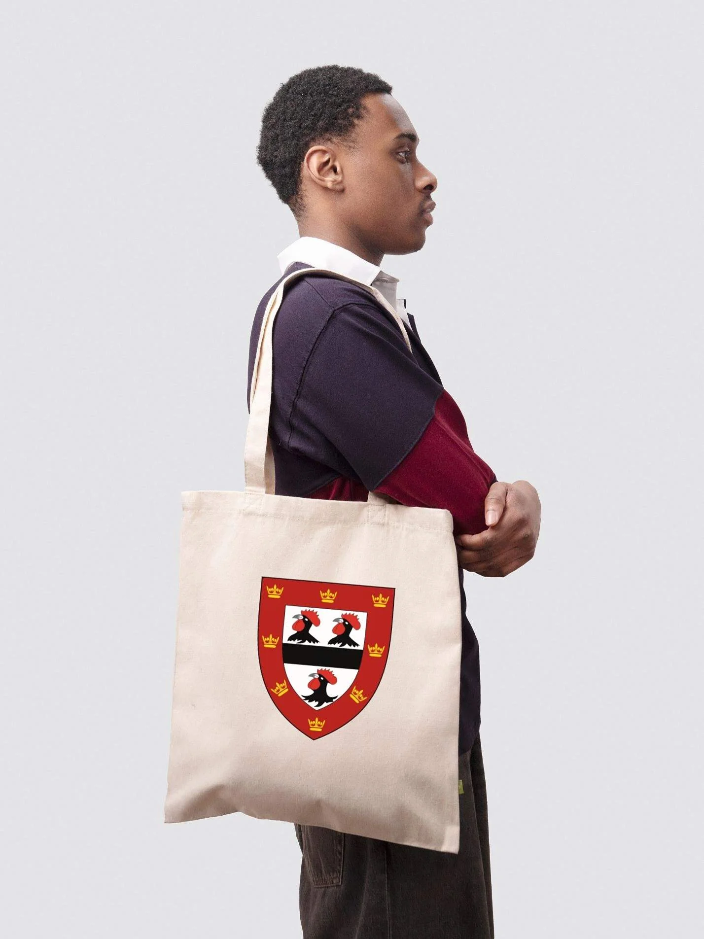 Jesus College Cambridge MCR Organic Cotton Printed Tote Bag