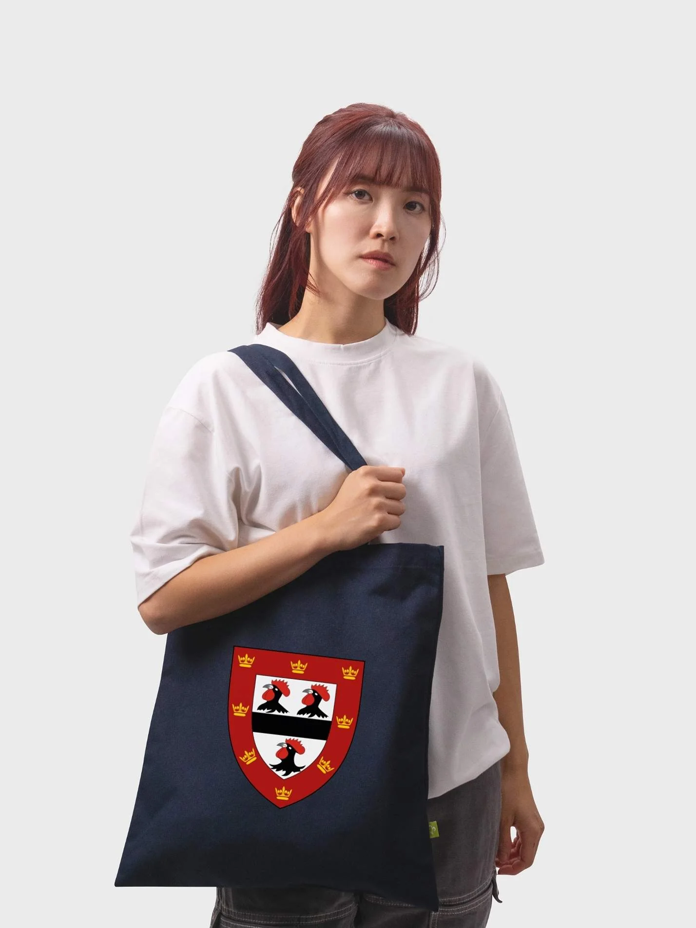 Jesus College Cambridge MCR Organic Cotton Printed Tote Bag - Image 2