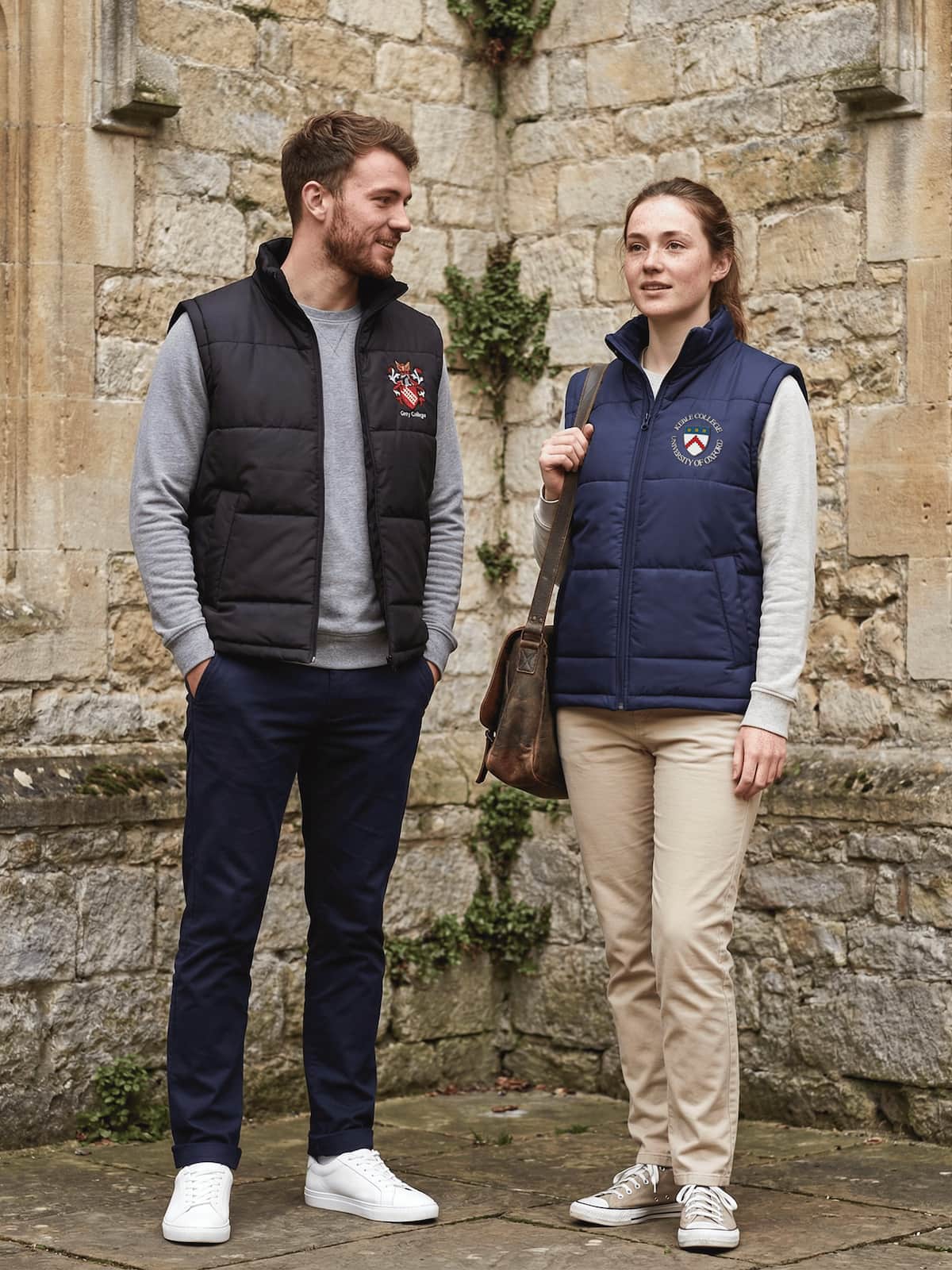 Jesus College Oxford MCR Padded Bodywarmer - Image 2