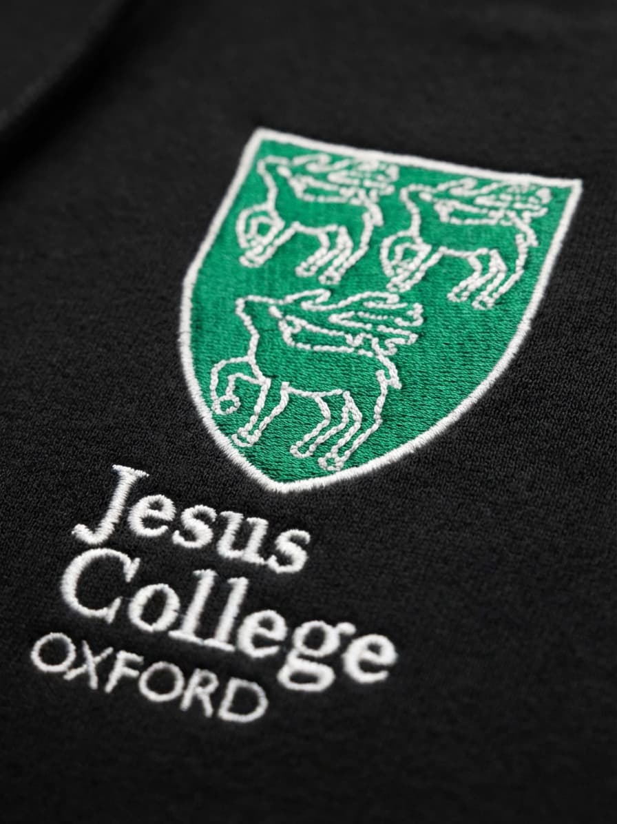 Jesus College Oxford MCR Unisex Classic Fit Bottoms - Image 3