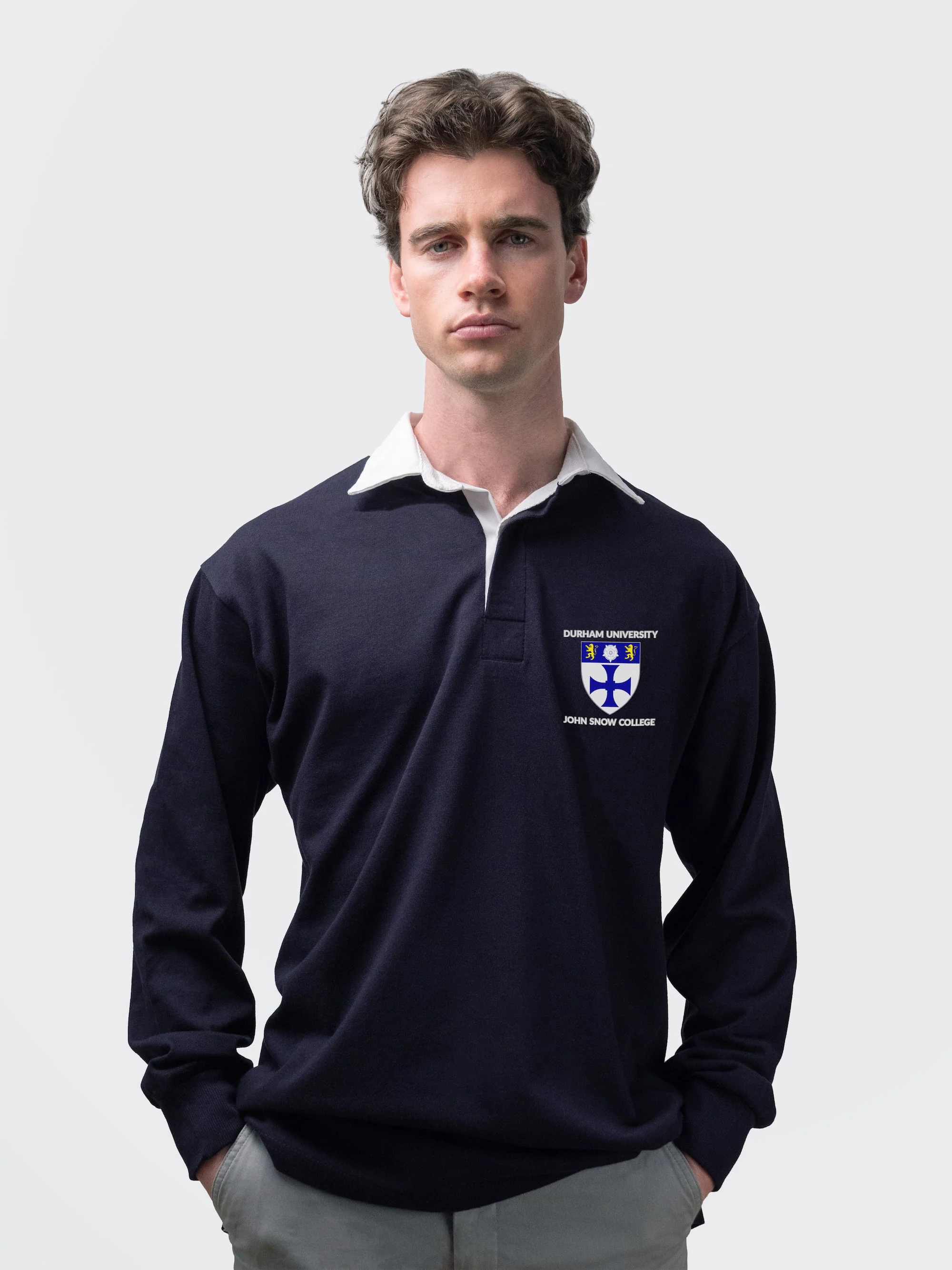 John Snow College Durham Classic Men's Rugby Shirt