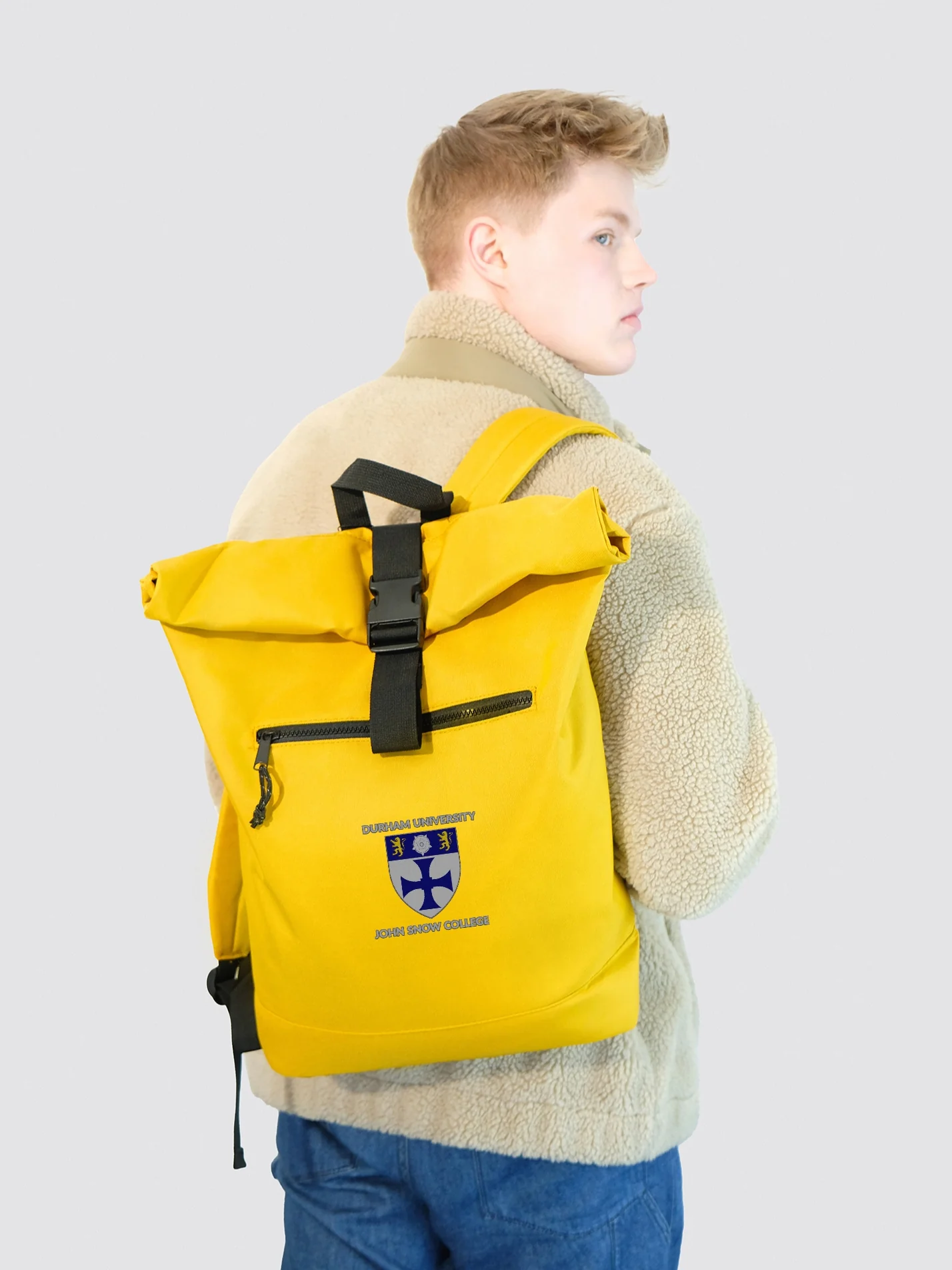 John Snow College Durham Roll Top Backpack - Image 9