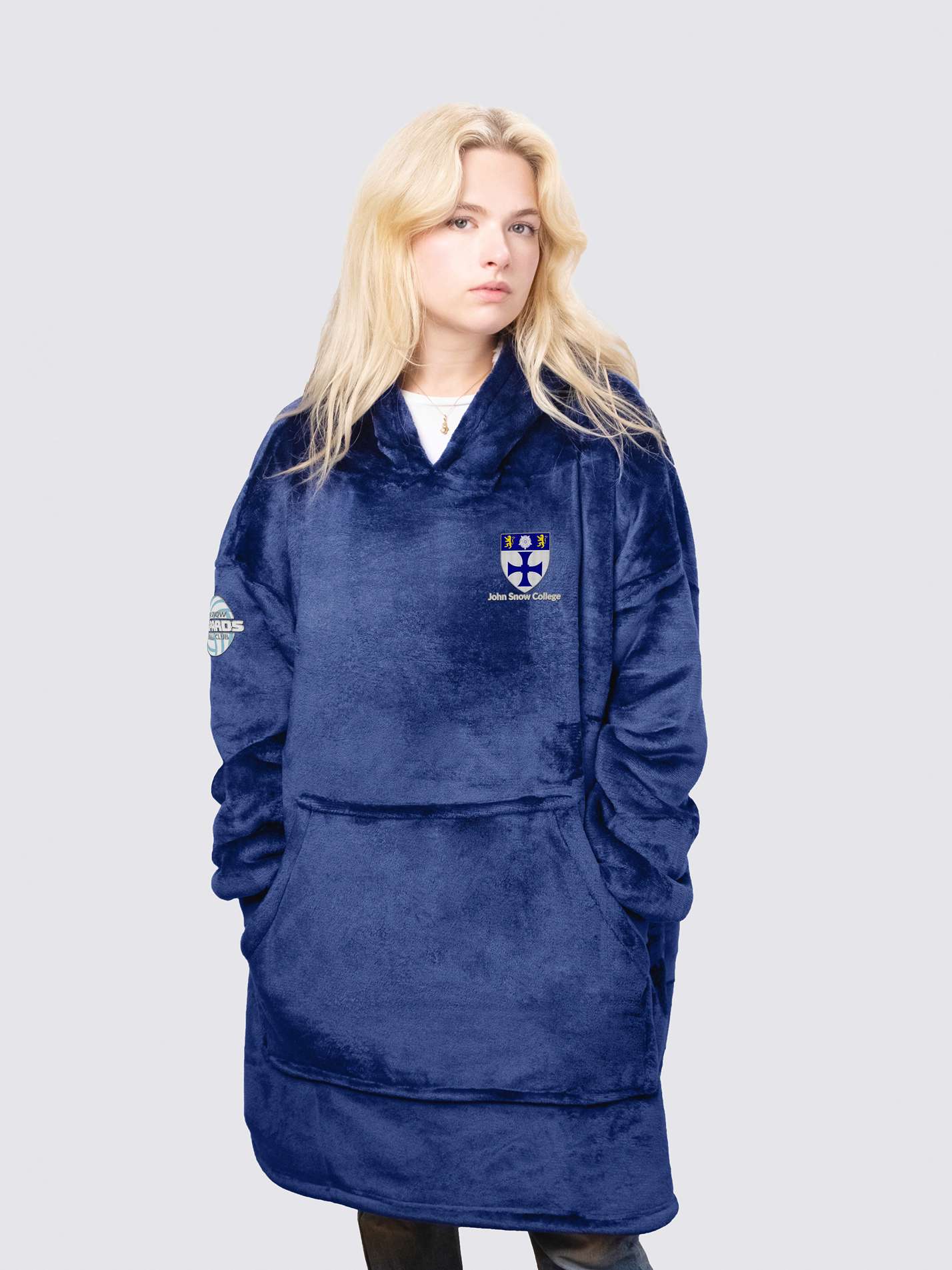 John Snow Netball Club Oversized Hoodie Snuggler