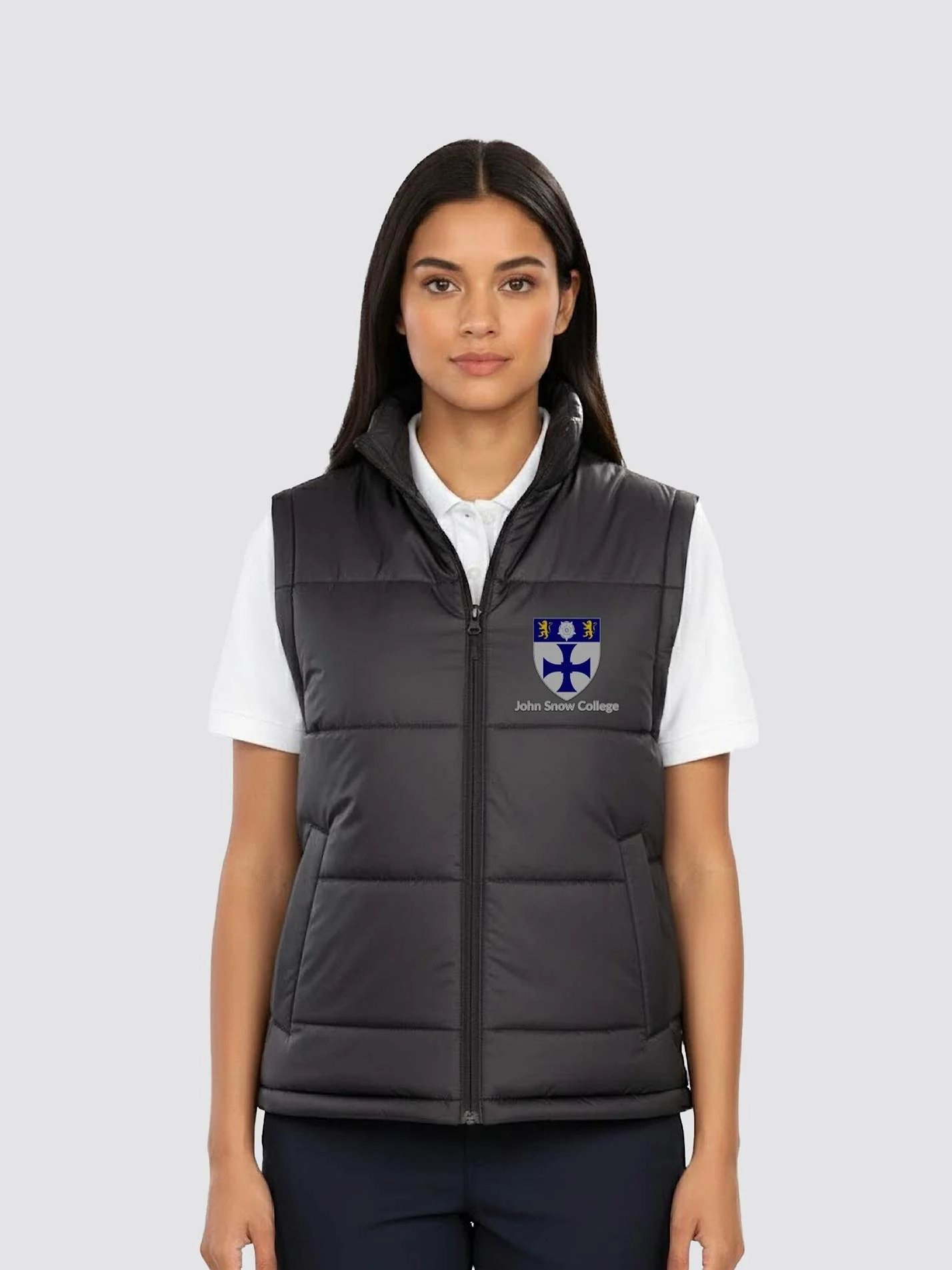 John Snow Netball Club Padded Bodywarmer