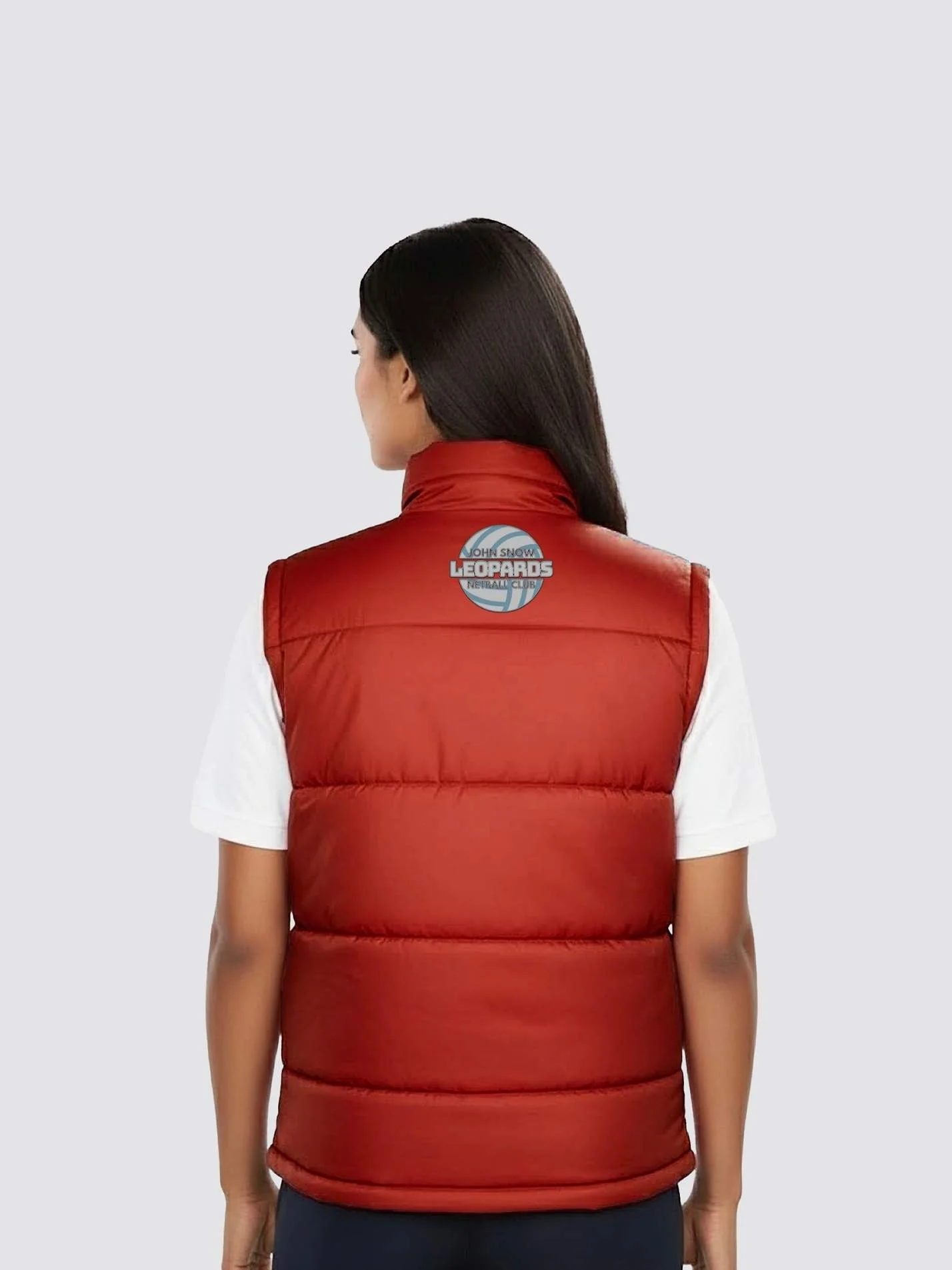 John Snow Netball Club Padded Bodywarmer - Image 2