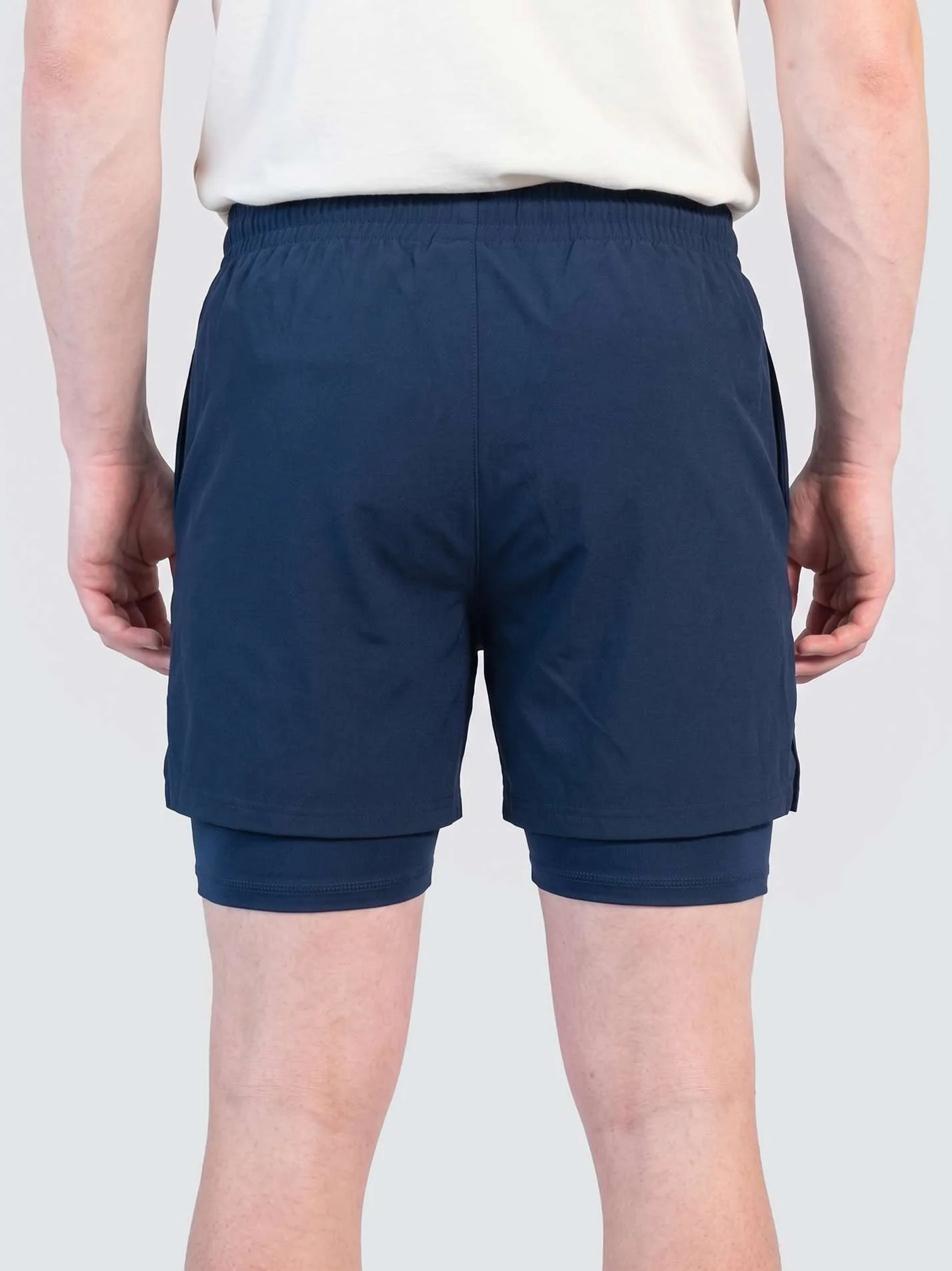 Ashdown Hall Men's Dual Layer Sports Shorts - Image 5