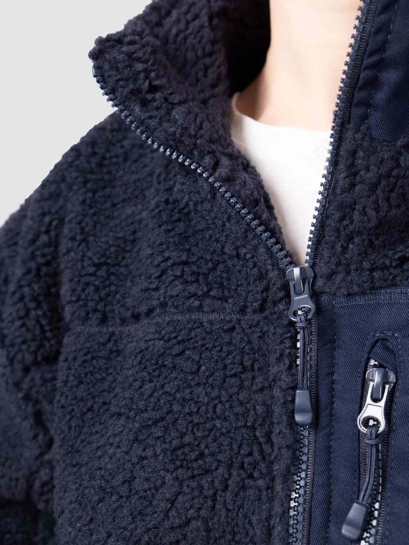 Royal Holloway Politics and International Relations Society Unisex Fluffy Sherpa Fleece Jacket - Image 5