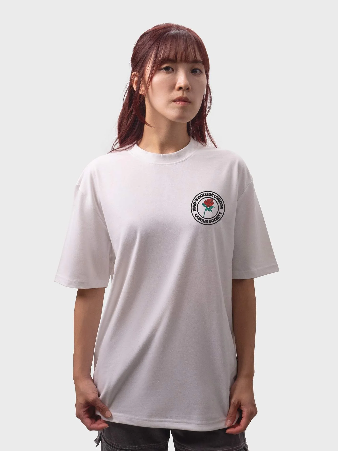 KCL Labour Unisex Heavy Oversized T-Shirt - Image 3