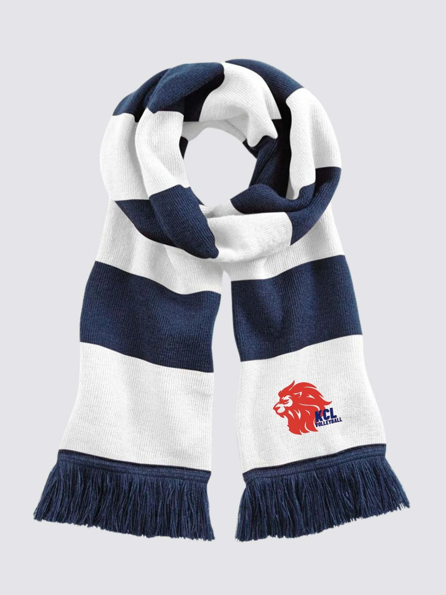 KCL MENS Volleyball Striped Scarf - Image 3