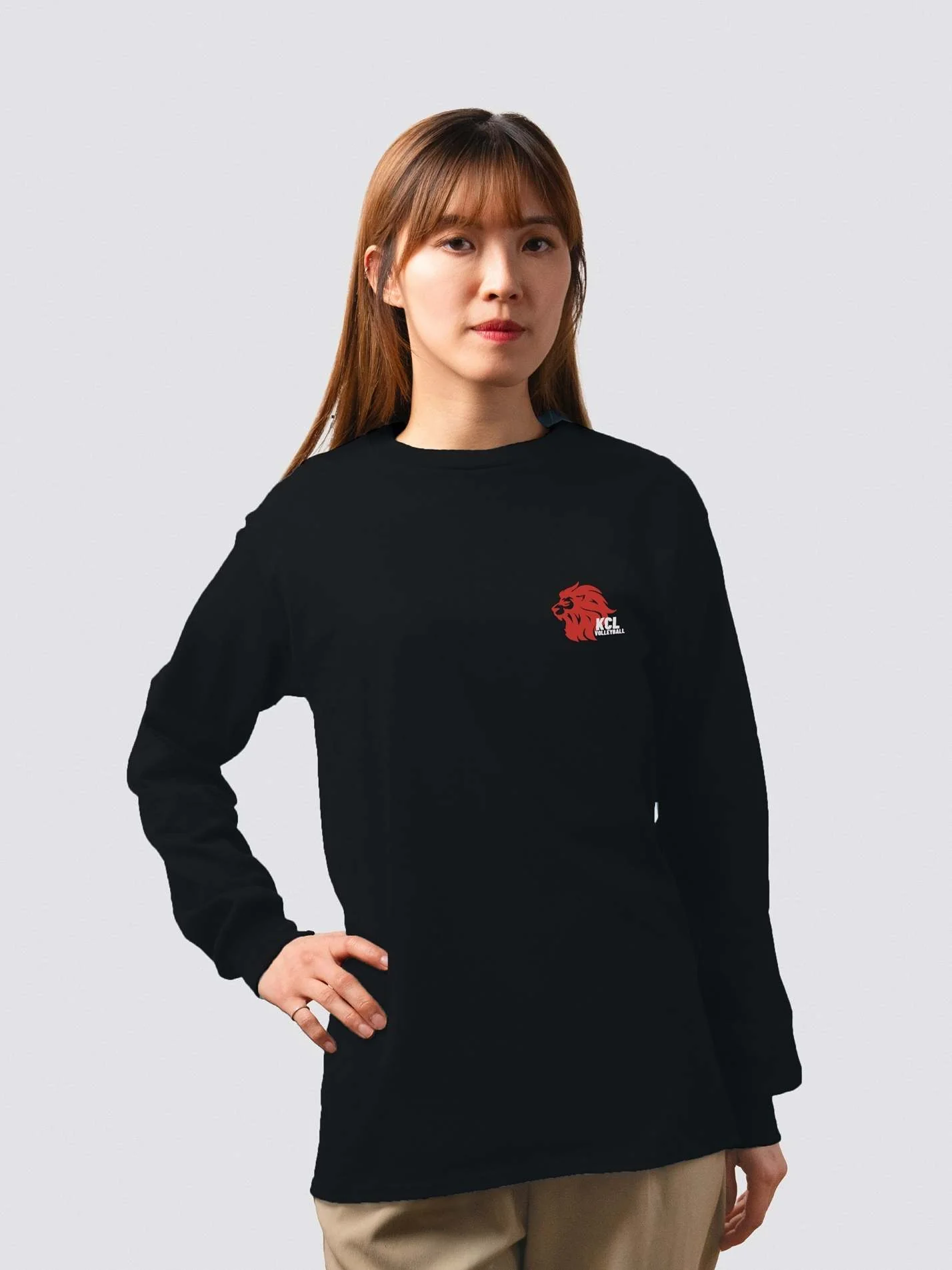 KCL Volleyball Unisex Cotton Long Sleeve T-Shirt - Image 2