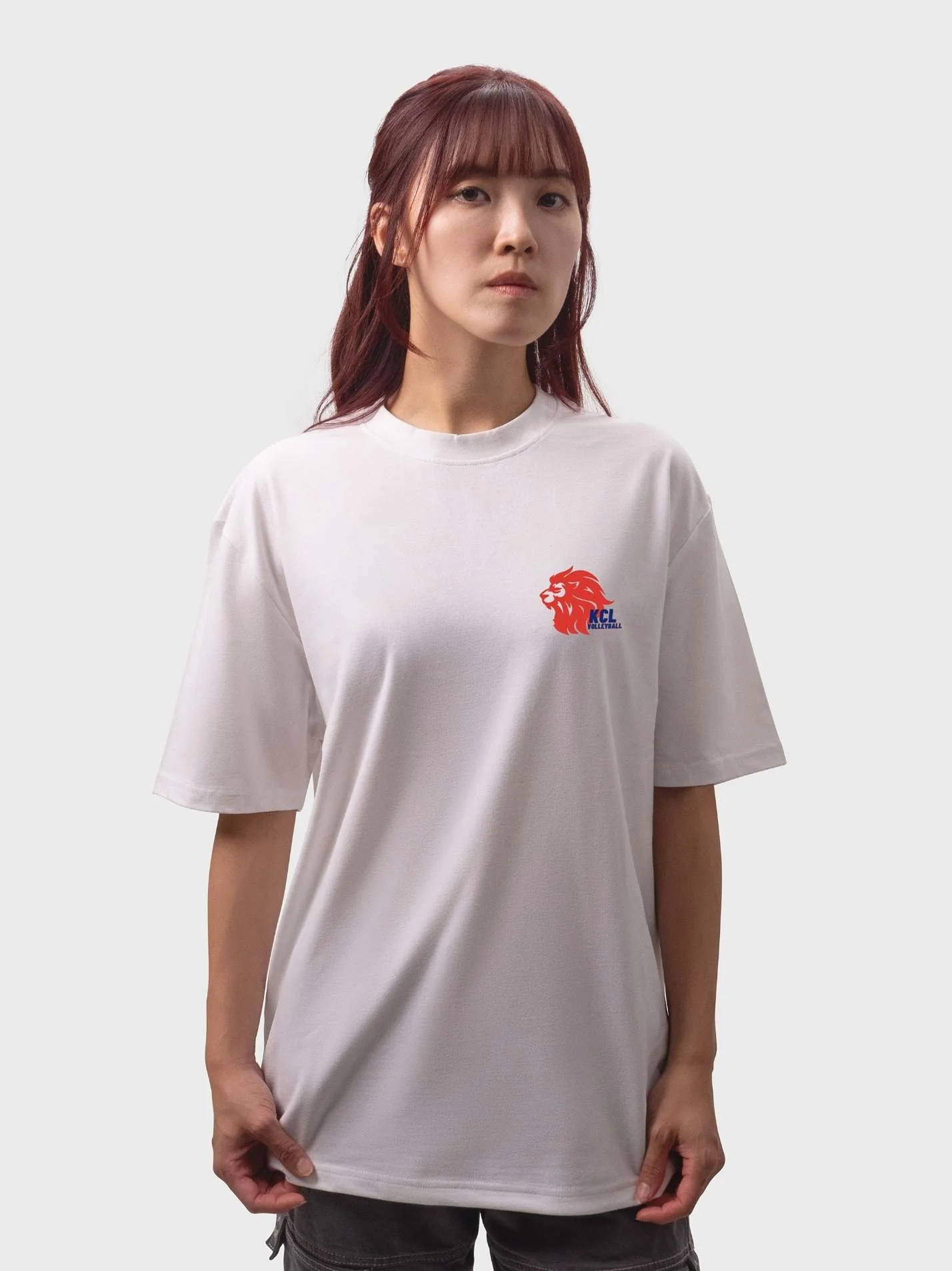 KCL Volleyball Unisex Heavy Oversized T-Shirt - Image 3