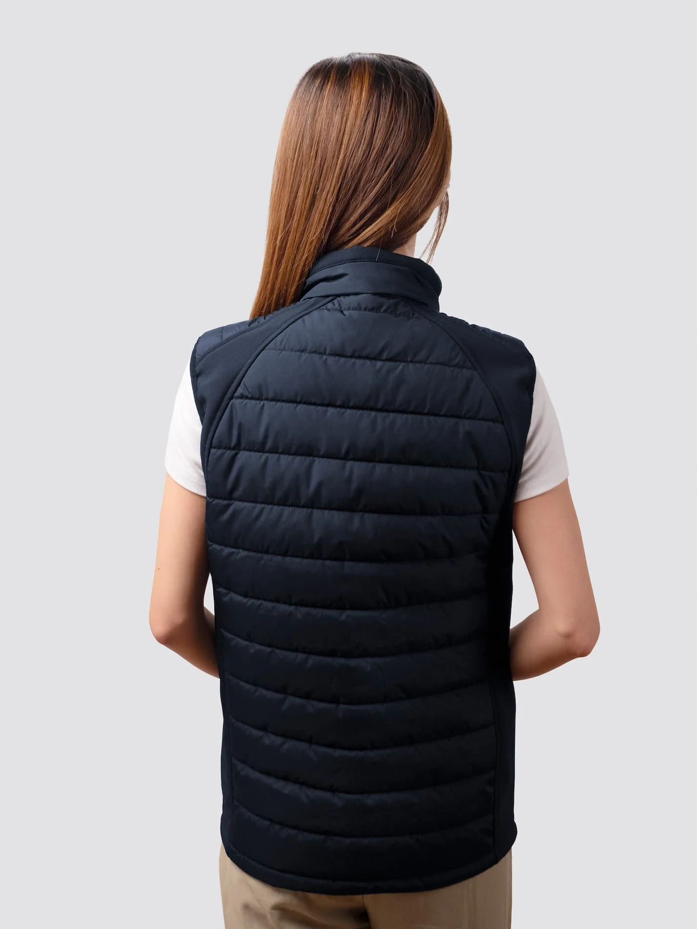 KCL Women’s Hockey Club Sustainable Gilet Puffer - Image 3