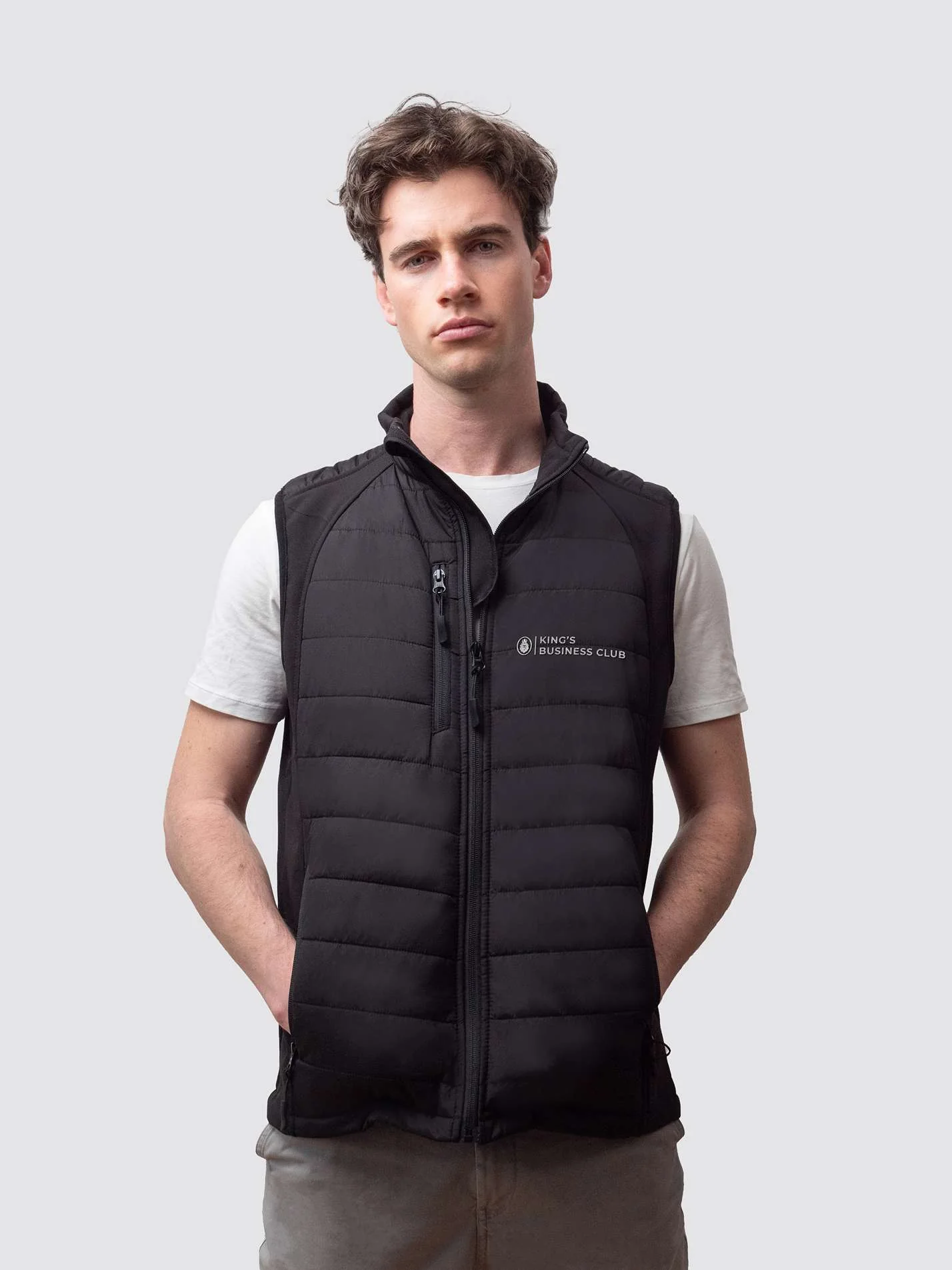 King's Business Club Sustainable Unisex Gilet Puffer