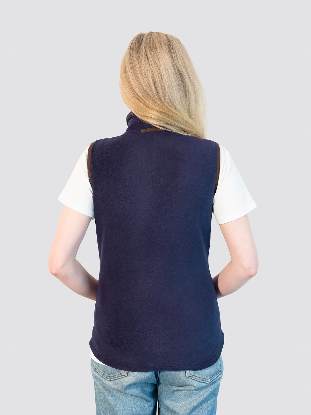 Kings College London Tennis Club Ladies Heritage Gilet Fleece - Image 6