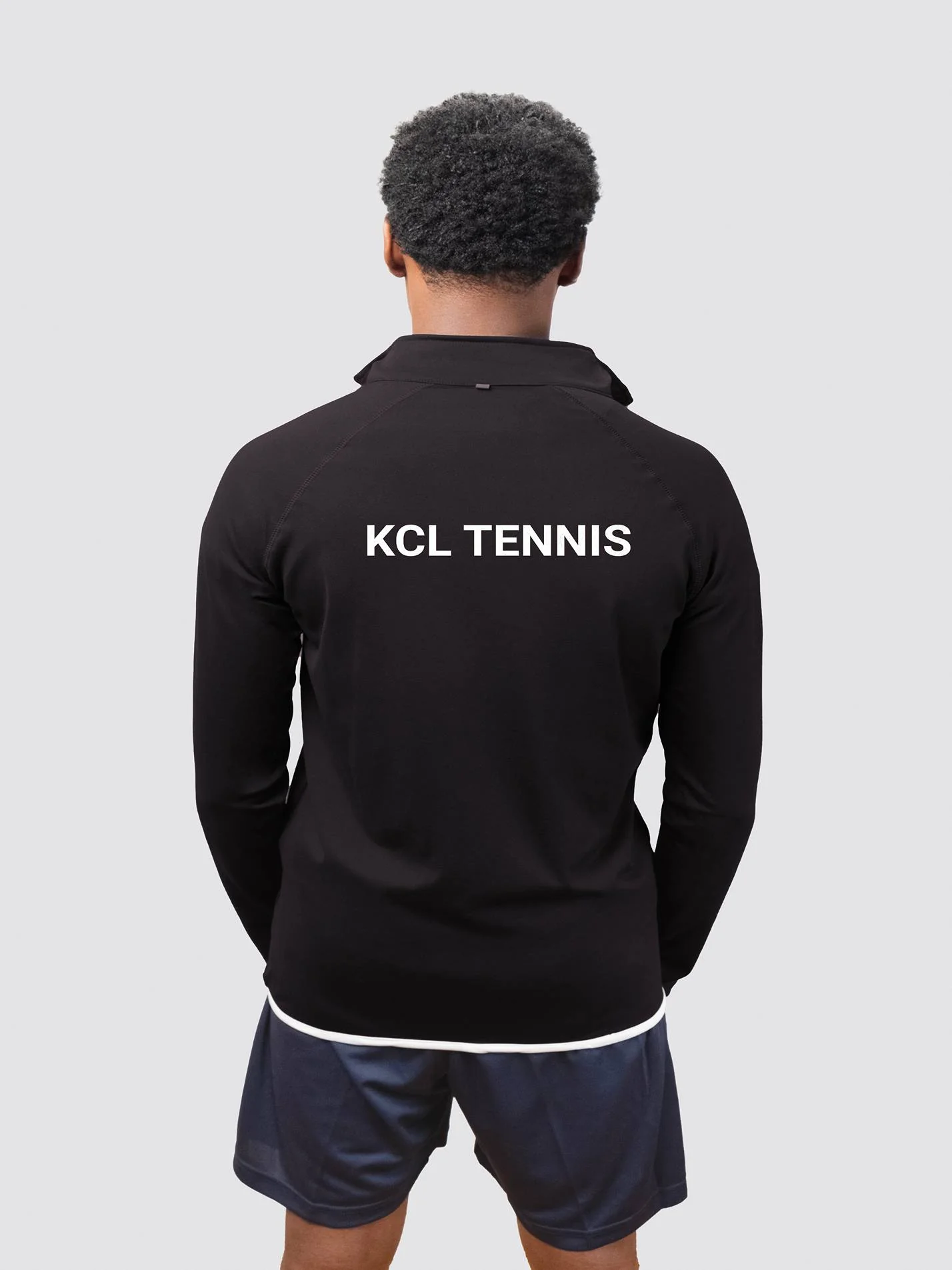 Kings College London Tennis Club Men's Performance 1/4 Zip Sweatshirt - Image 2