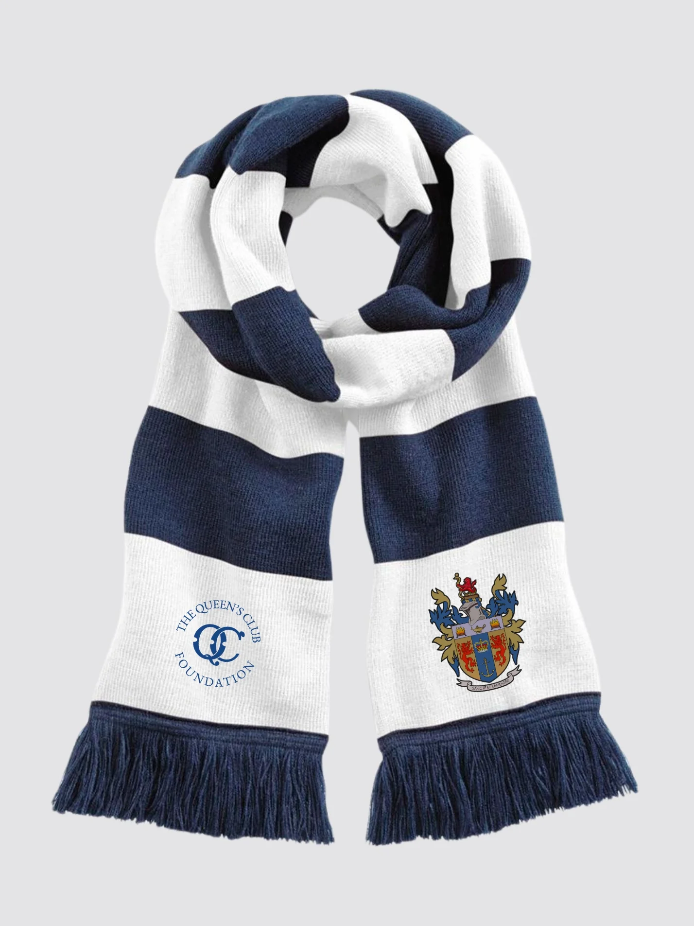 Kings College London Tennis Club Striped Scarf