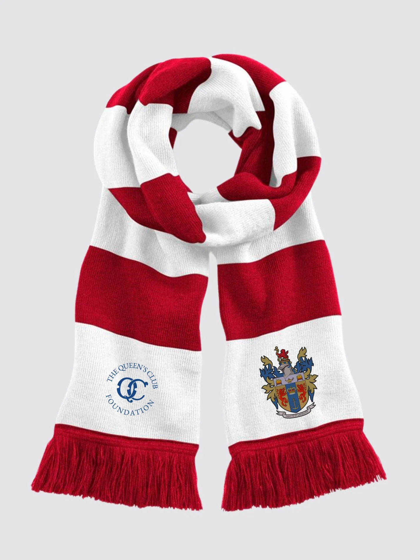 Kings College London Tennis Club Striped Scarf - Image 4