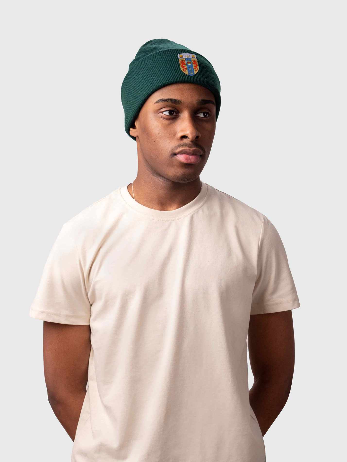 Kings College London Tennis Club Sustainable Cuffed Beanie - Image 4
