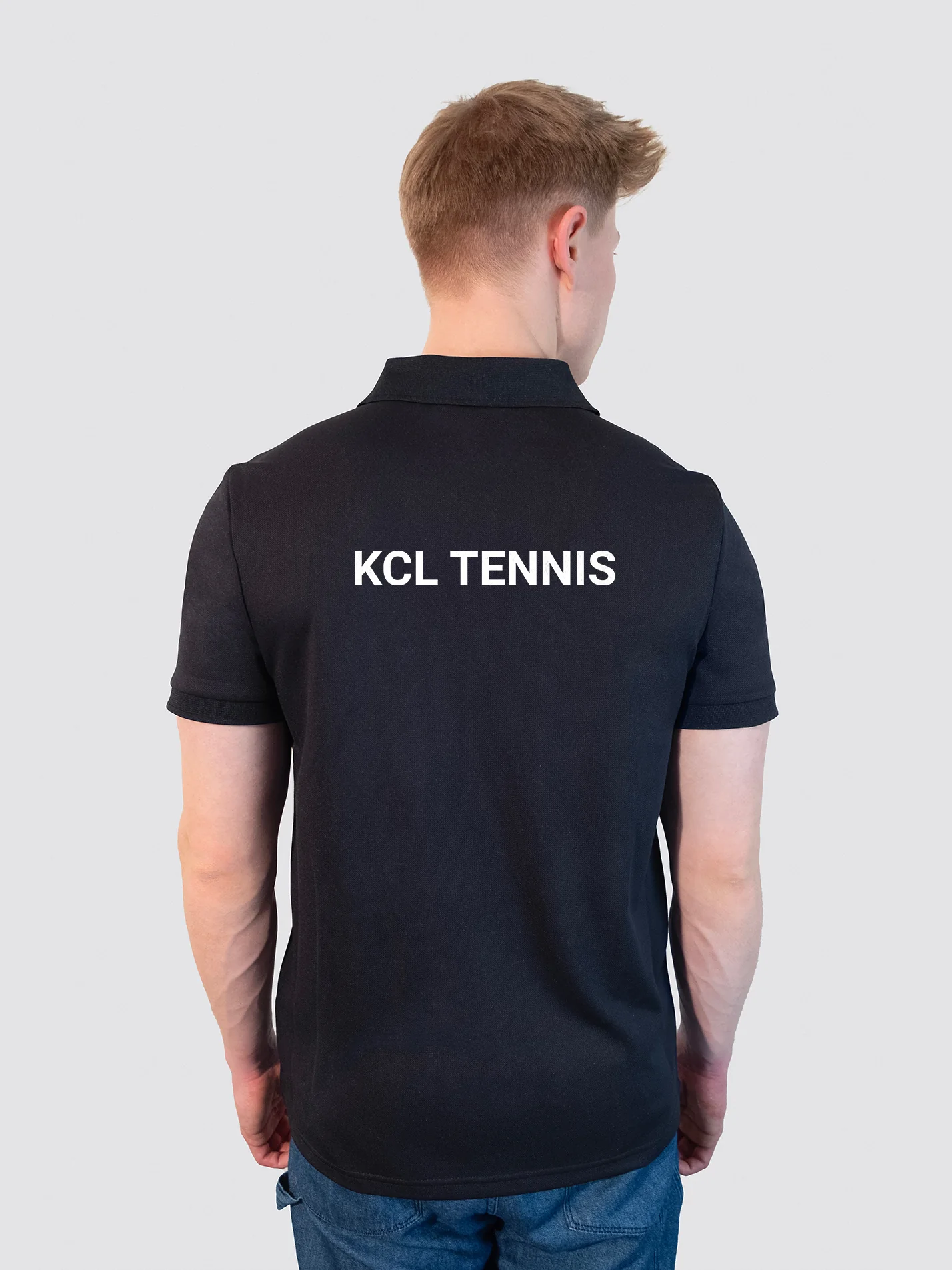 Kings College London Tennis Club Sustainable Men's Polo Shirt - Image 4