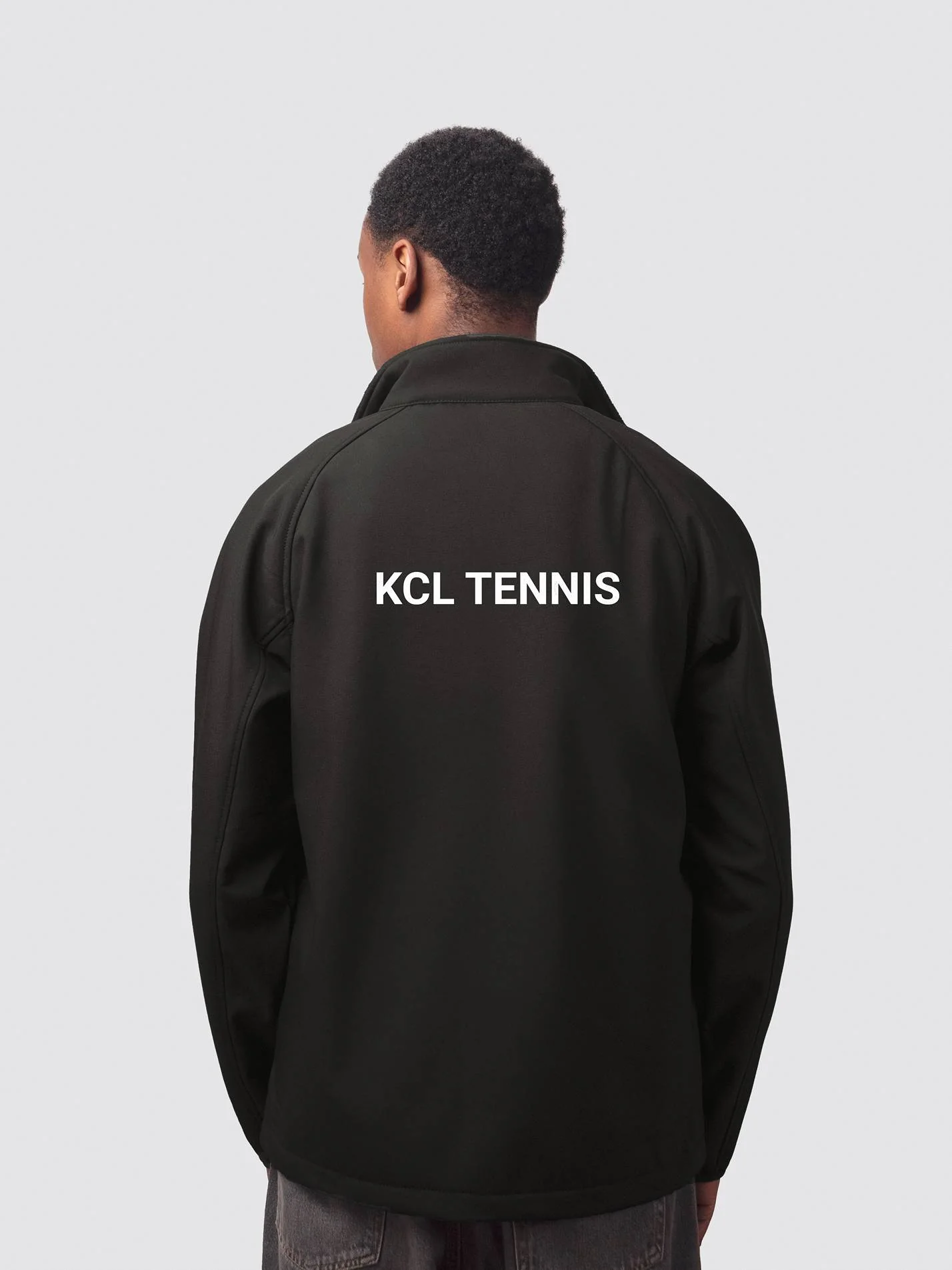 Kings College London Tennis Club Sustainable Men's Soft Shell Jacket - Image 2