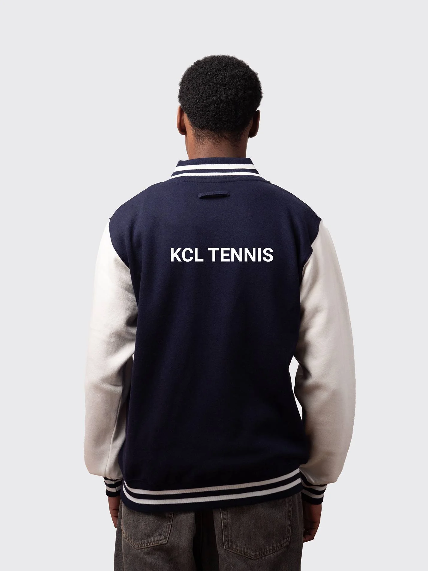 Kings College London Tennis Club Varsity Jacket - Image 2