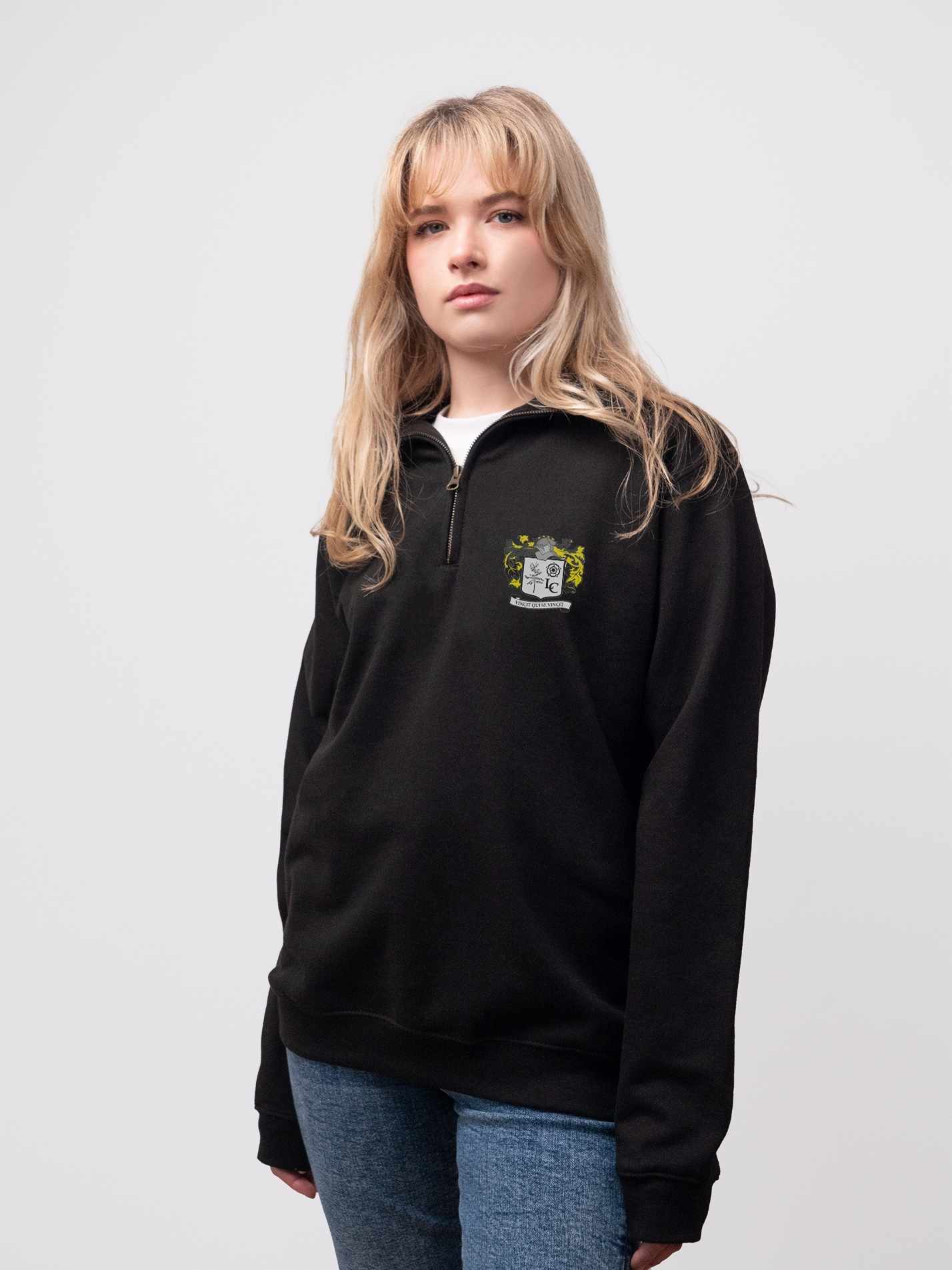 Langwith College Unisex 1/4 Zip Sweatshirt