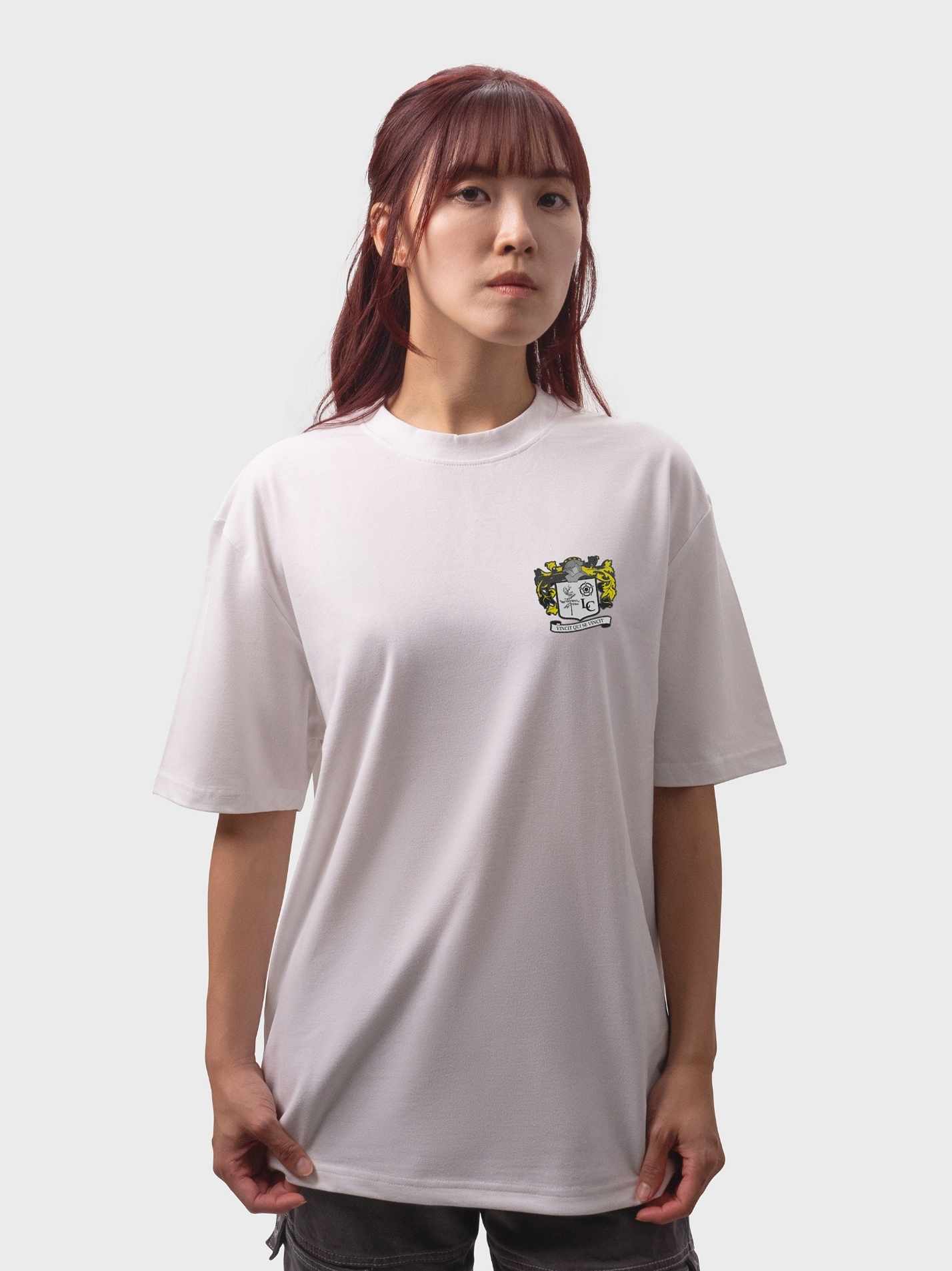 Langwith College Unisex Heavy Oversized T-Shirt - Image 4
