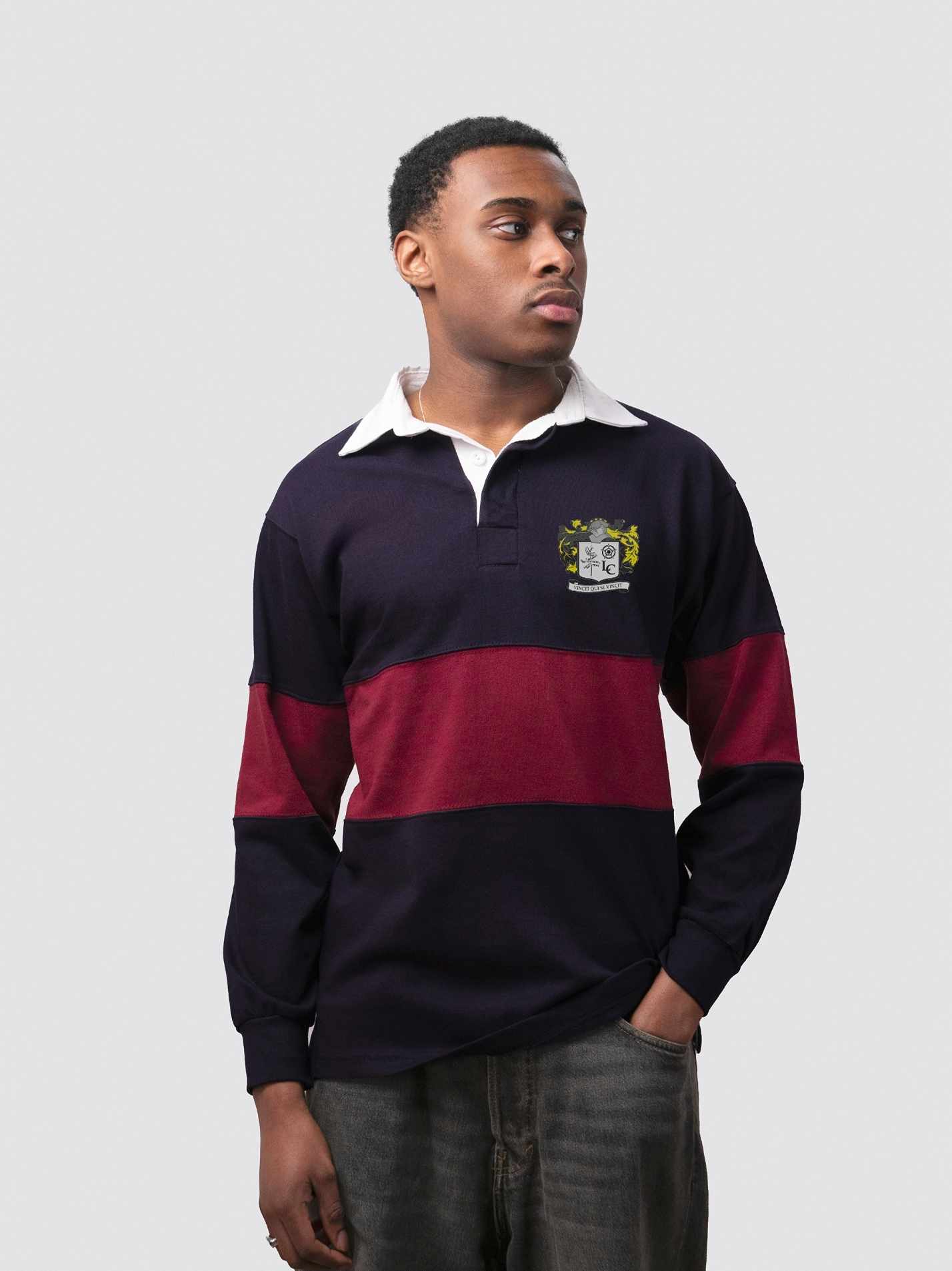 Langwith College Unisex Panelled Rugby Shirt