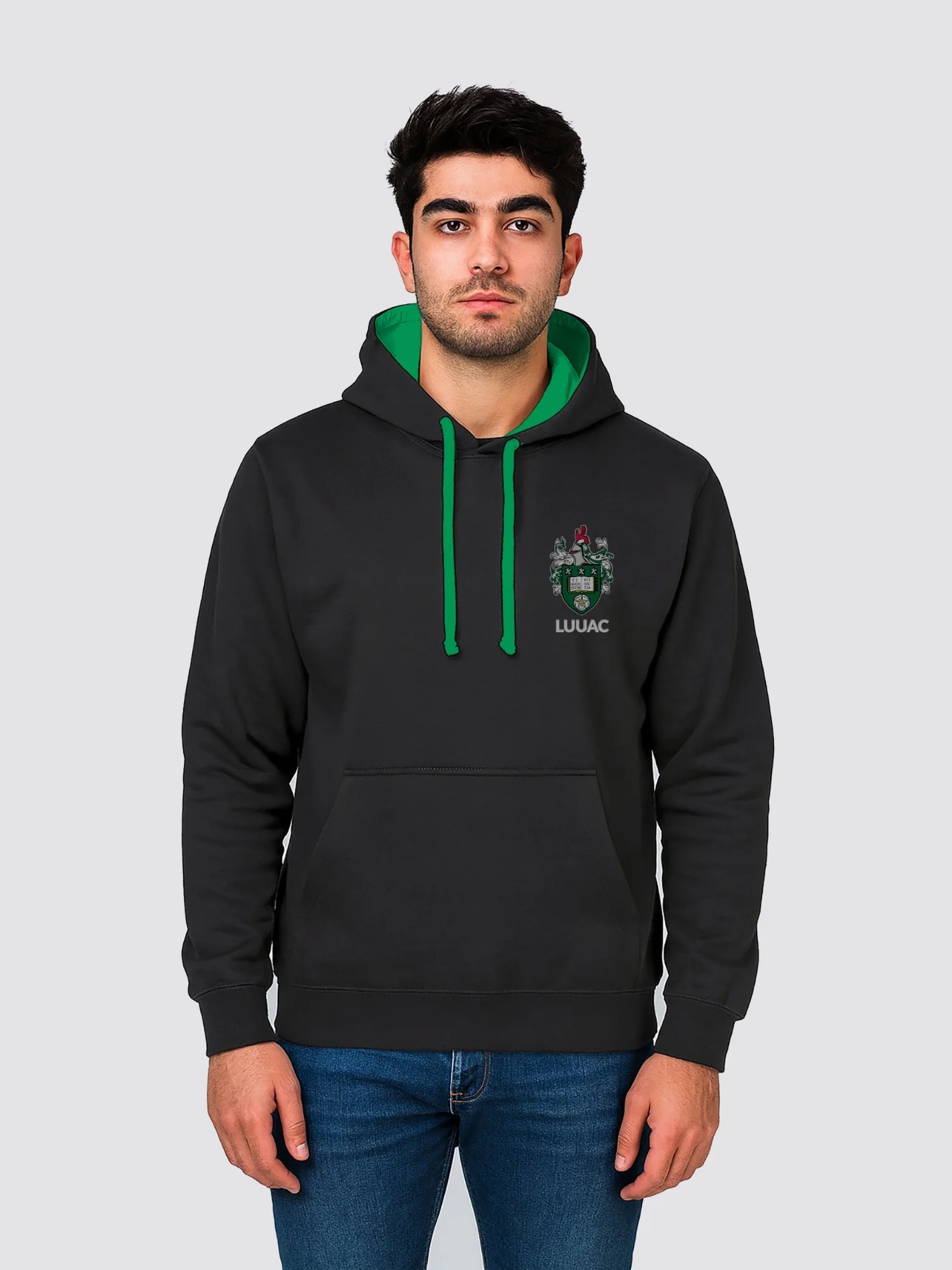 Leeds Athletics Contrast Hoodie