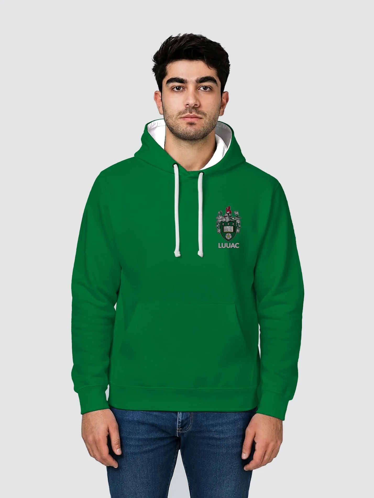 Leeds Athletics Contrast Hoodie - Image 4