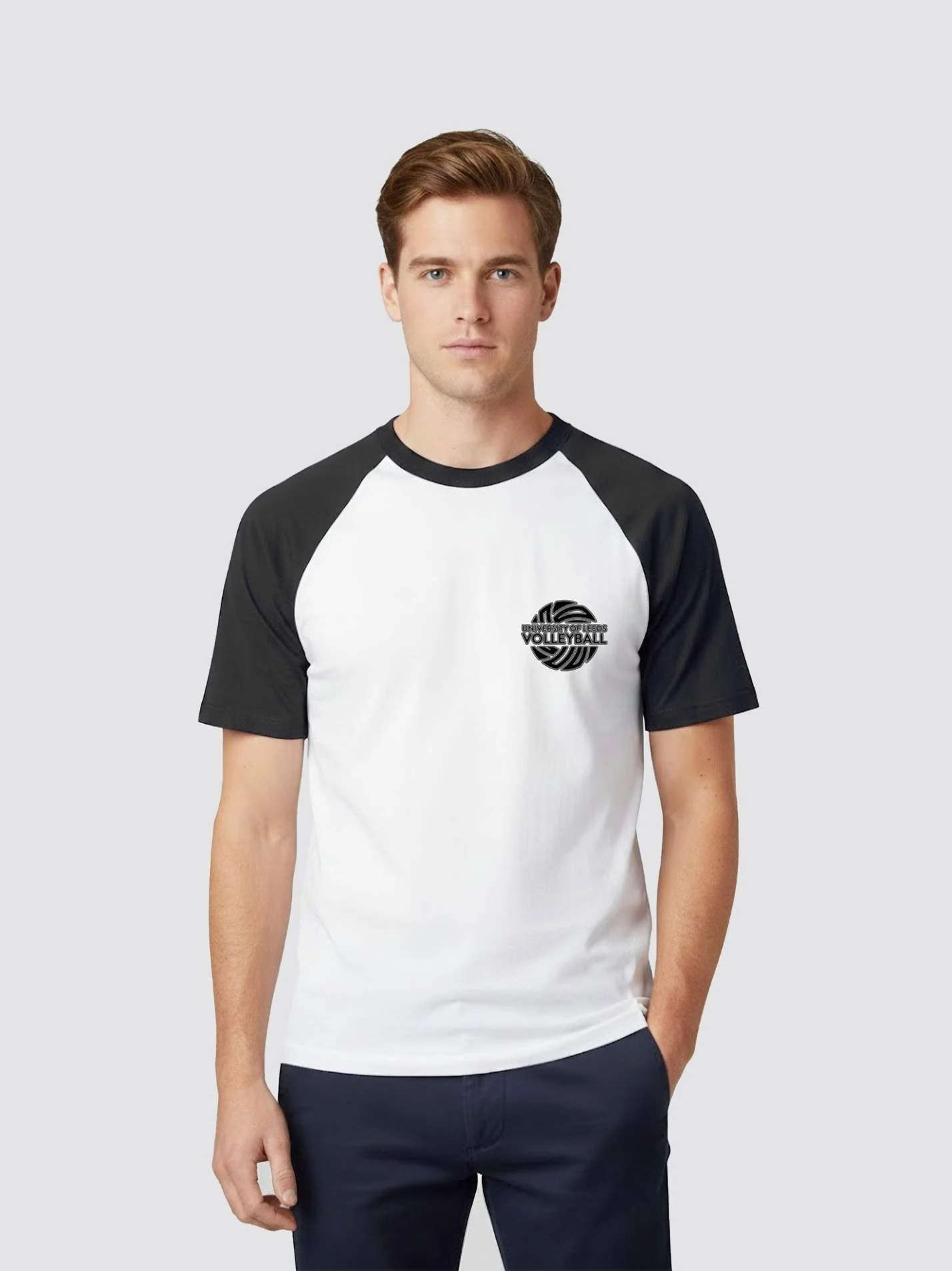 Leeds Volleyball Unisex Baseball T-Shirt