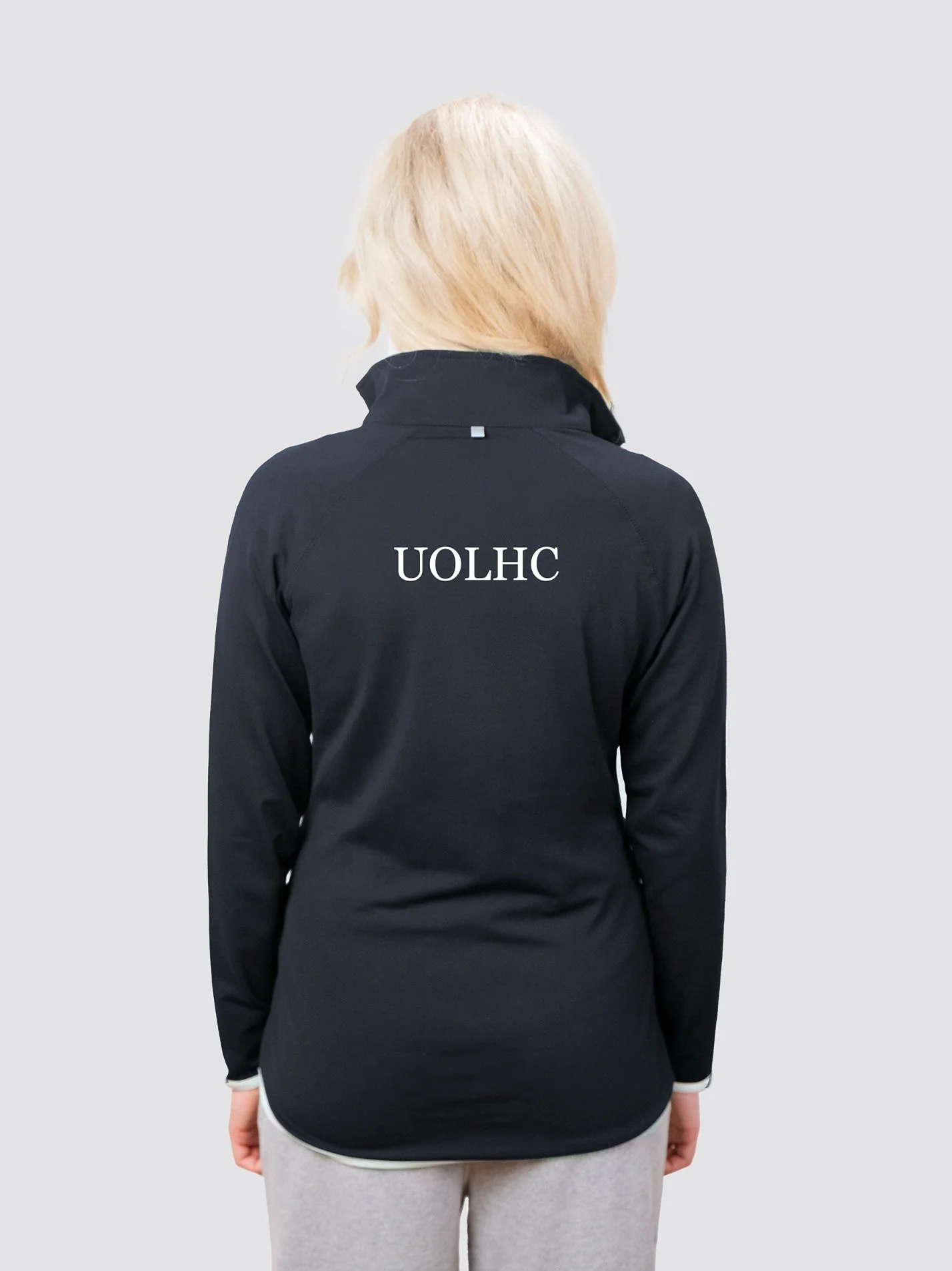 Leicester Hockey Ladies Performance 1/4 Zip Sweatshirt - Image 2