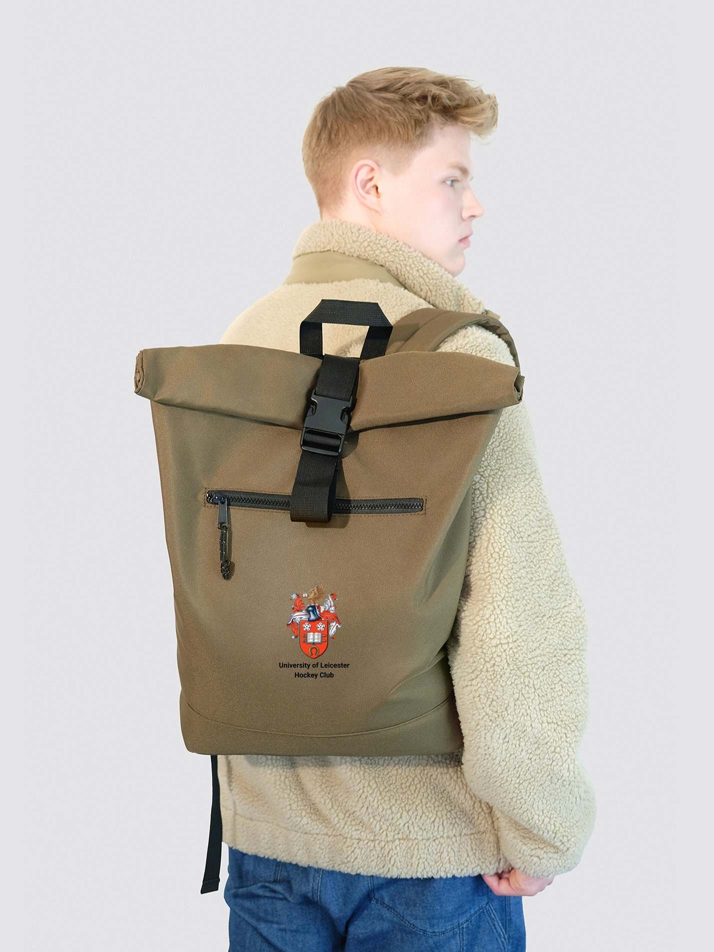 Leicester Hockey Roll Top Backpack - Image 6