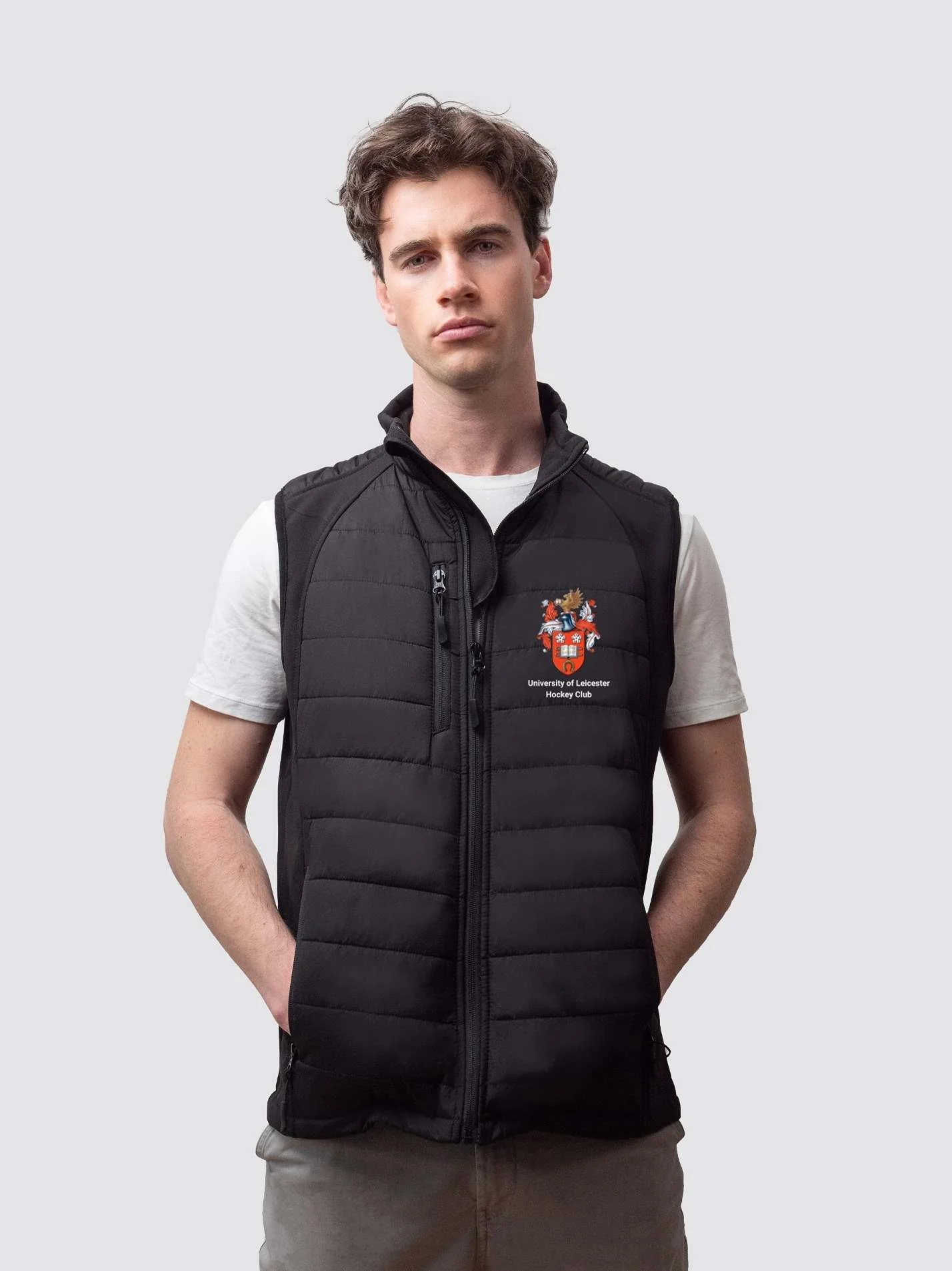 Leicester Hockey Sustainable Unisex Gilet Puffer