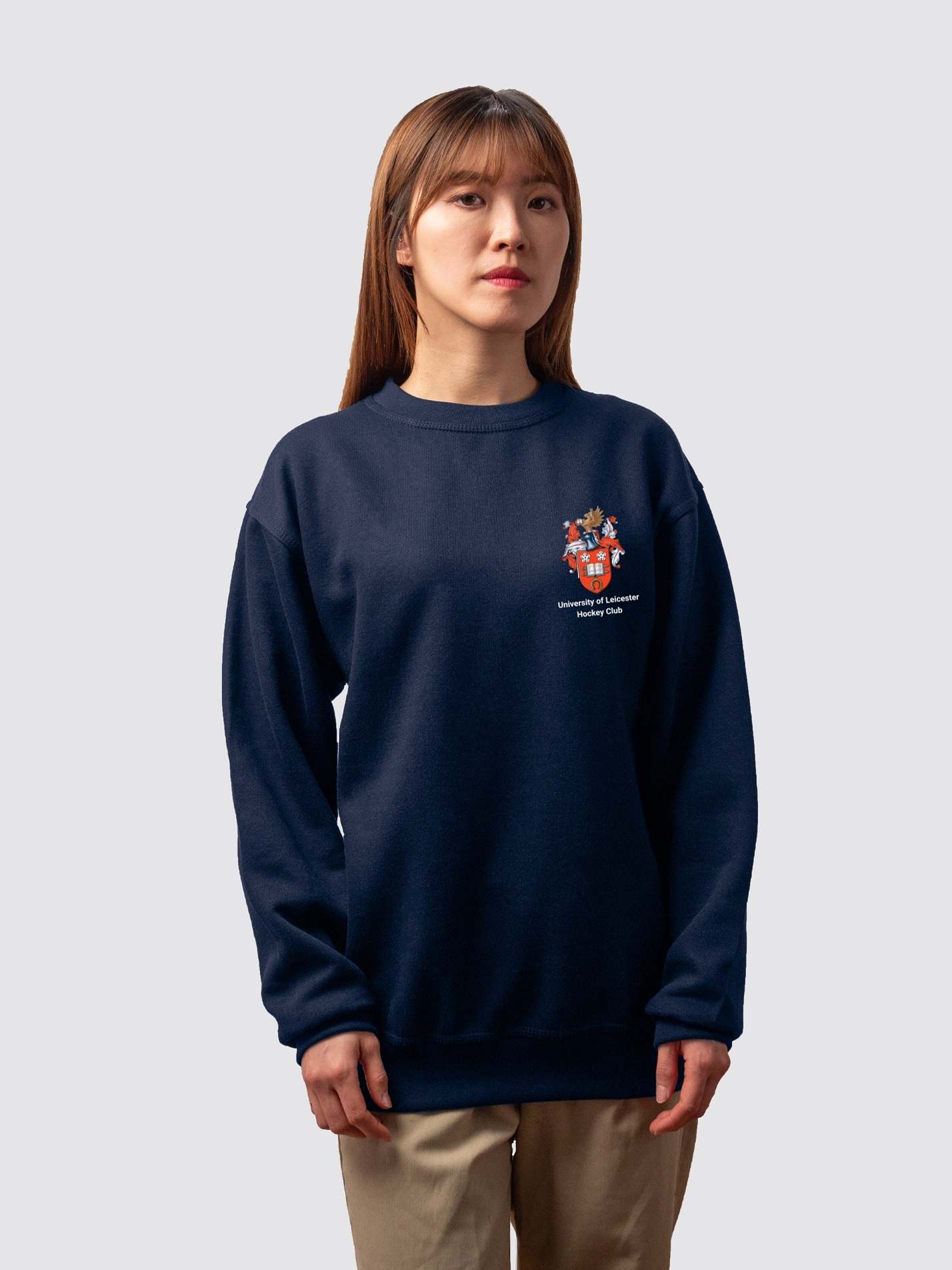 Leicester Hockey Unisex Heavyweight Sweatshirt - Image 3