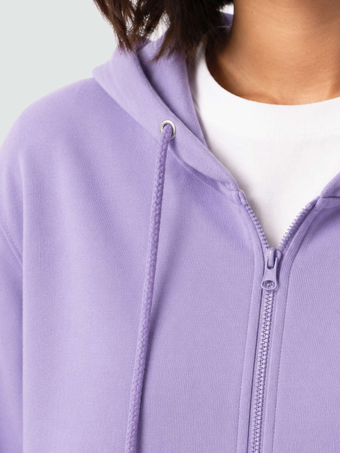 Balliol College Oxford JCR Ladies Fit Zip Up Hoodie - Image 5