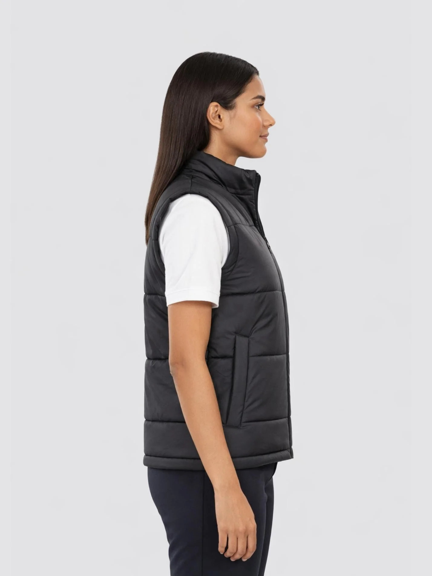York St John Physiotherapy Padded Bodywarmer - Image 3