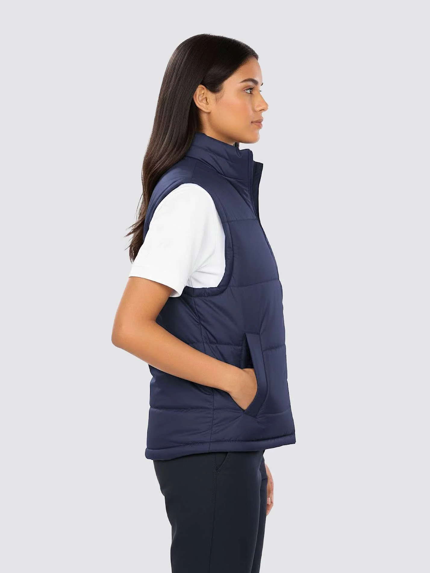 York St John Physiotherapy Padded Bodywarmer - Image 6